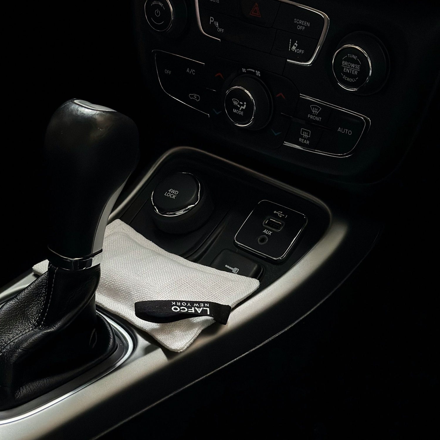 Lifestyle image of Lafco Chamomile Lavender Scented Linen Sachet