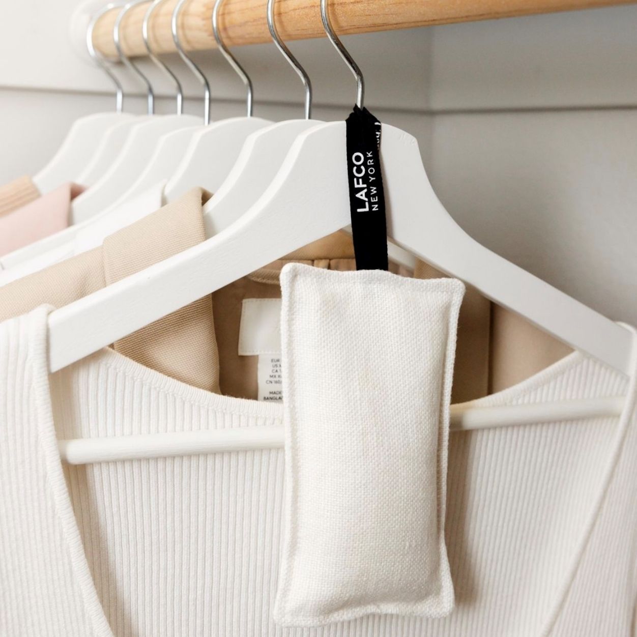 Lifestyle image of Lafco Fresh Cut Gardenia Scented Linen Sachet