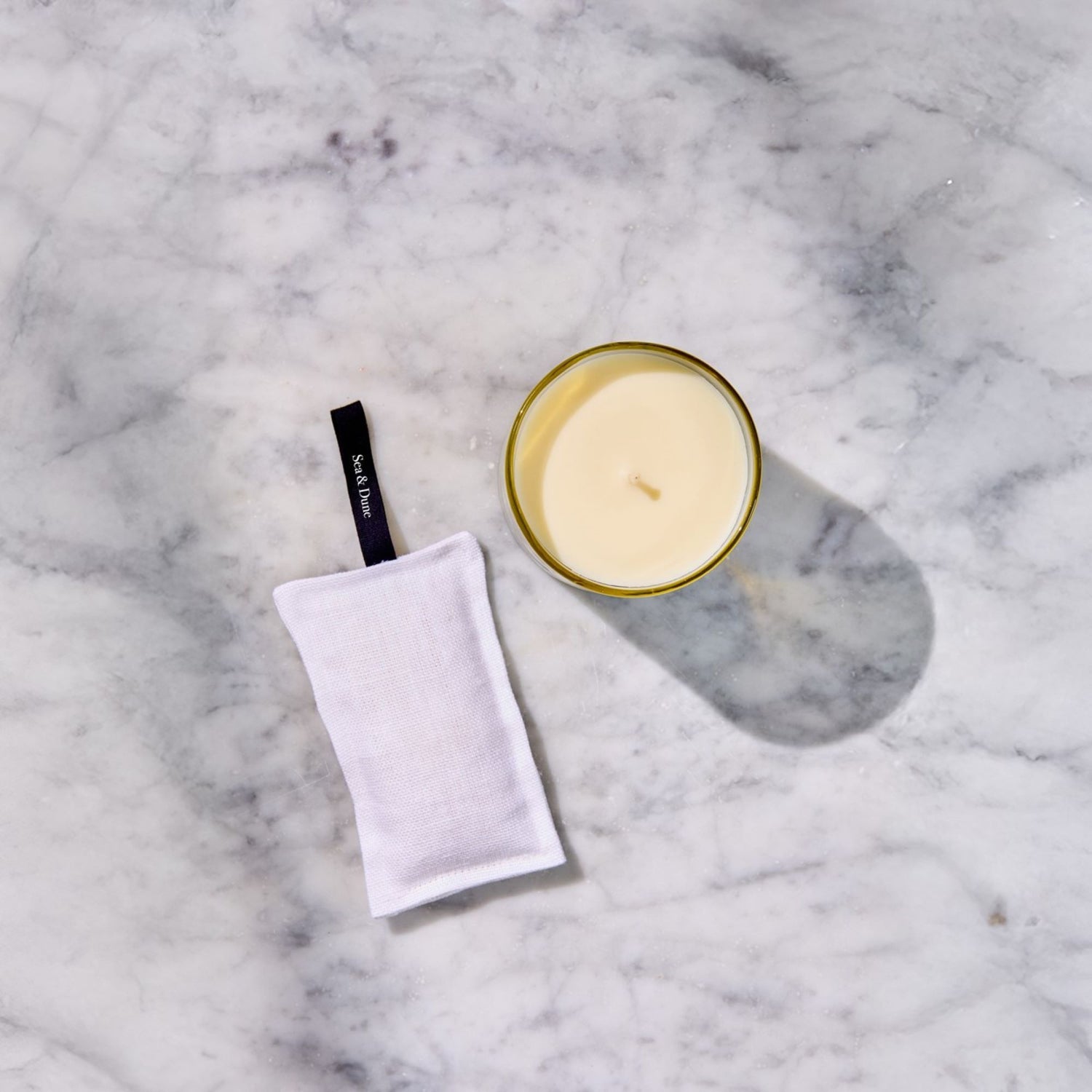 Lifestyle image of Lafco Sea & Dune Scented Linen Sachet