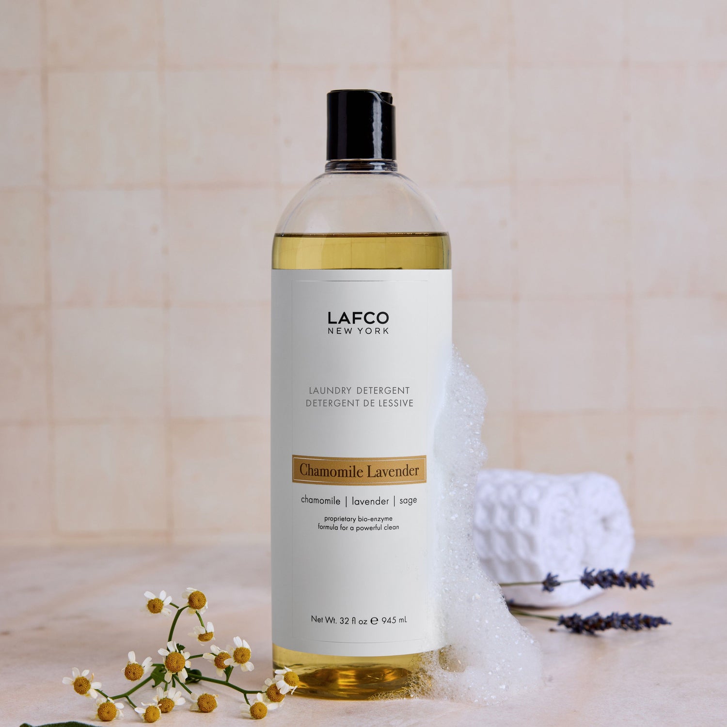 Lifestyle image of Lafco Chamomile Lavender Laundry Detergent