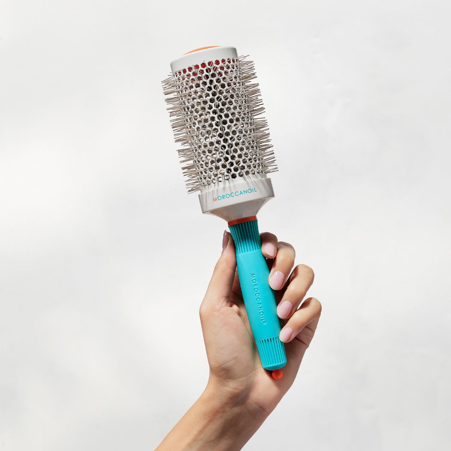 Lifestyle image of Moroccanoil Ceramic Round Brush 55mm