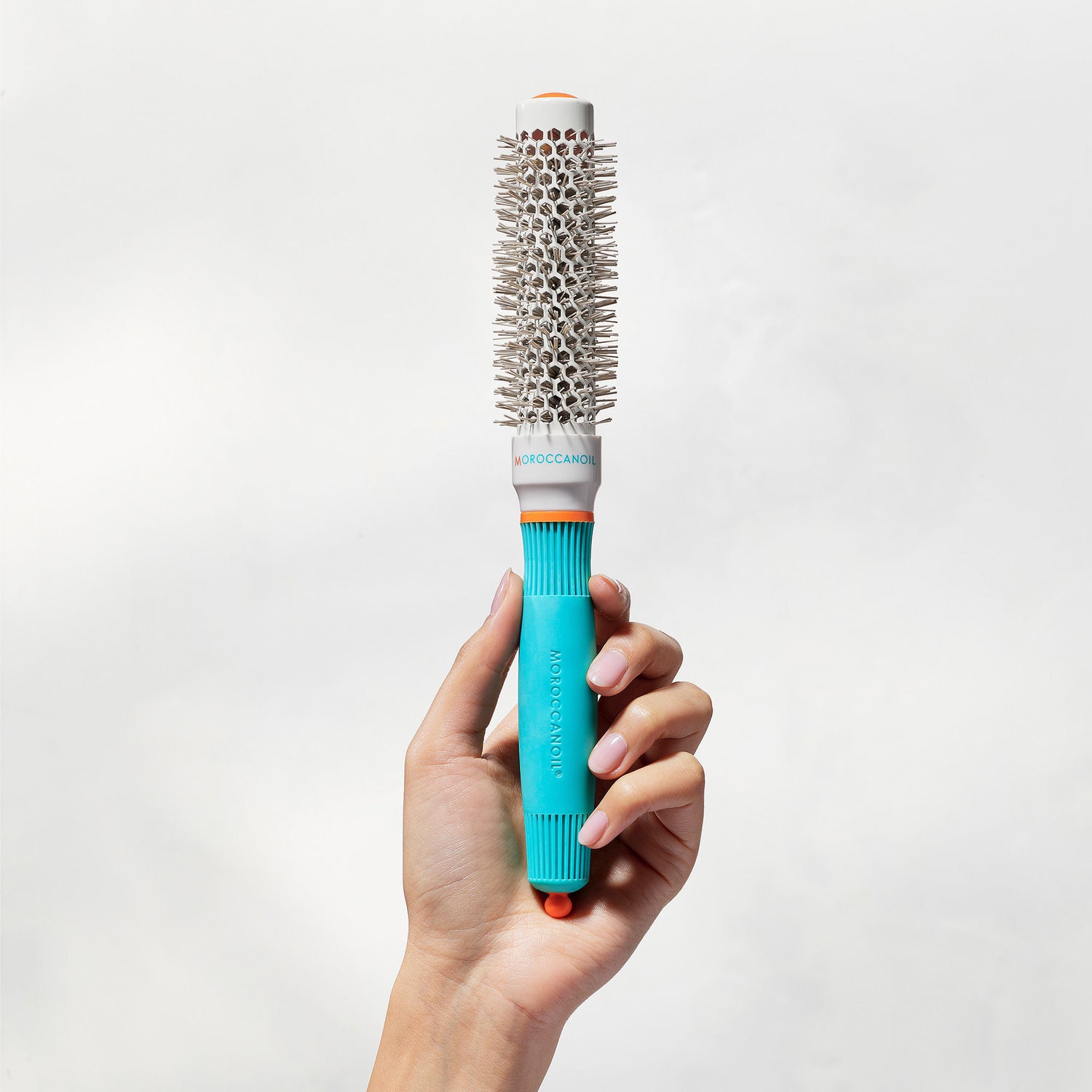Lifestyle image of Moroccanoil Ceramic Round Brush 25mm