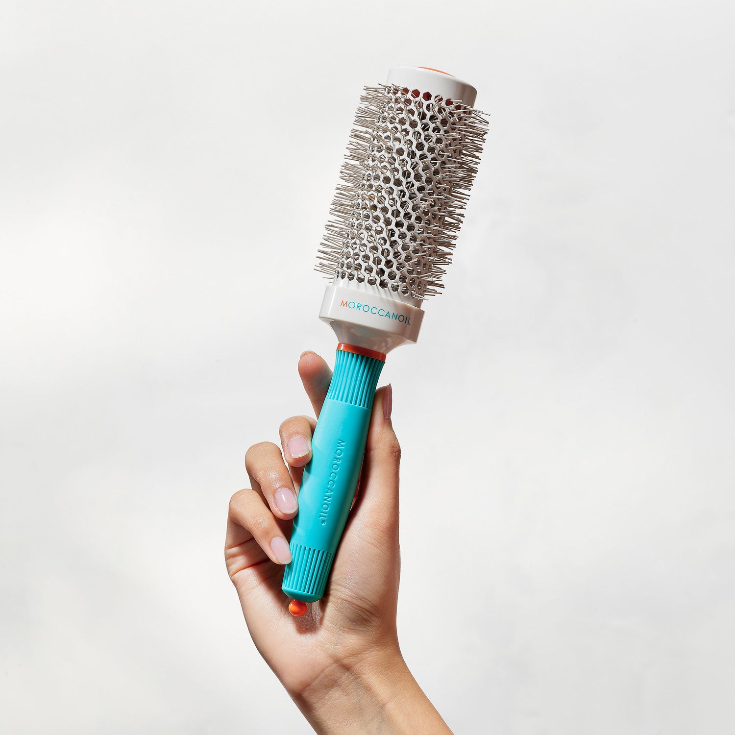 Lifestyle image of Moroccanoil Ceramic Round Brush 45mm