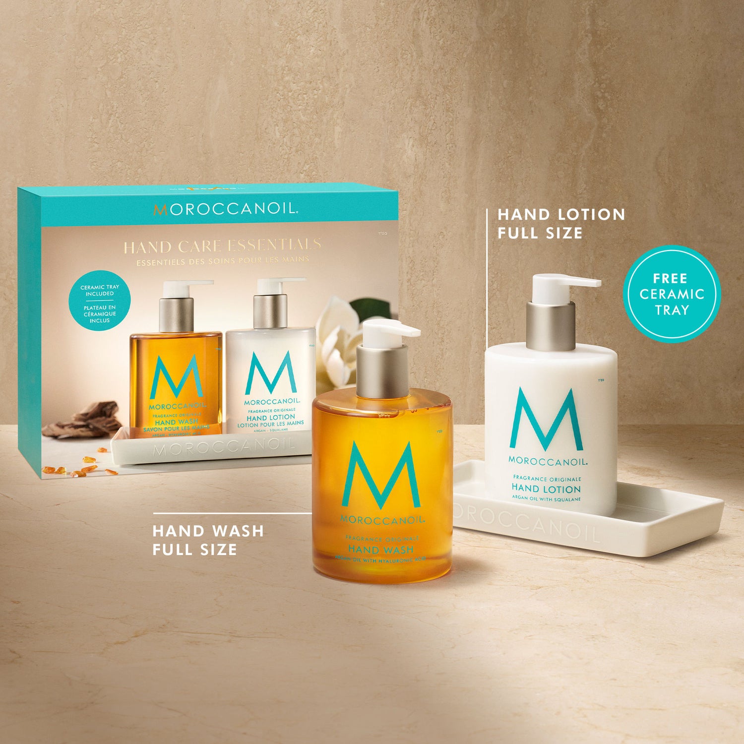 Information related to Moroccanoil Hand Care Essentials Set (Limited Edition)