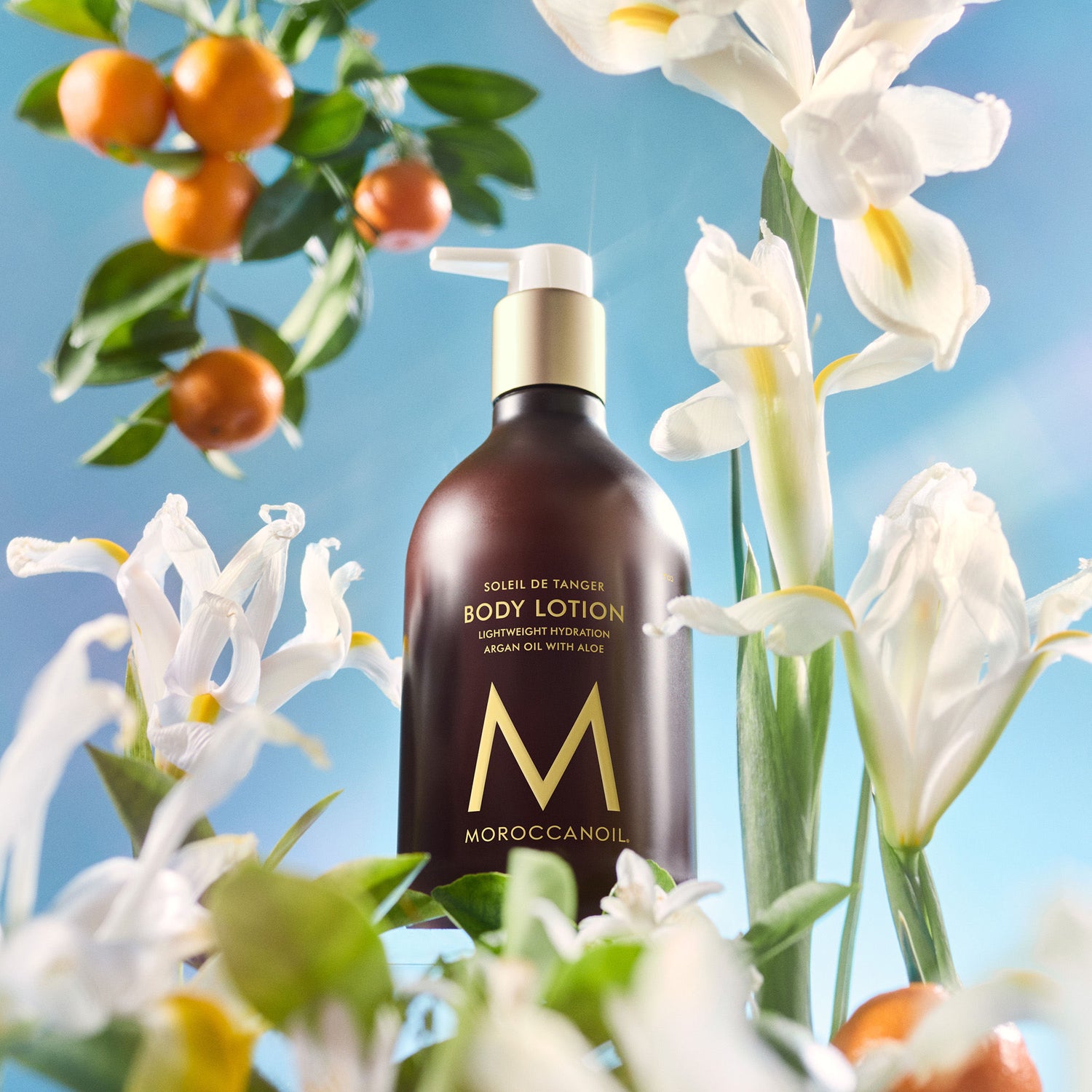 Lifestyle image of Moroccanoil Body Lotion Soleil de Tanger