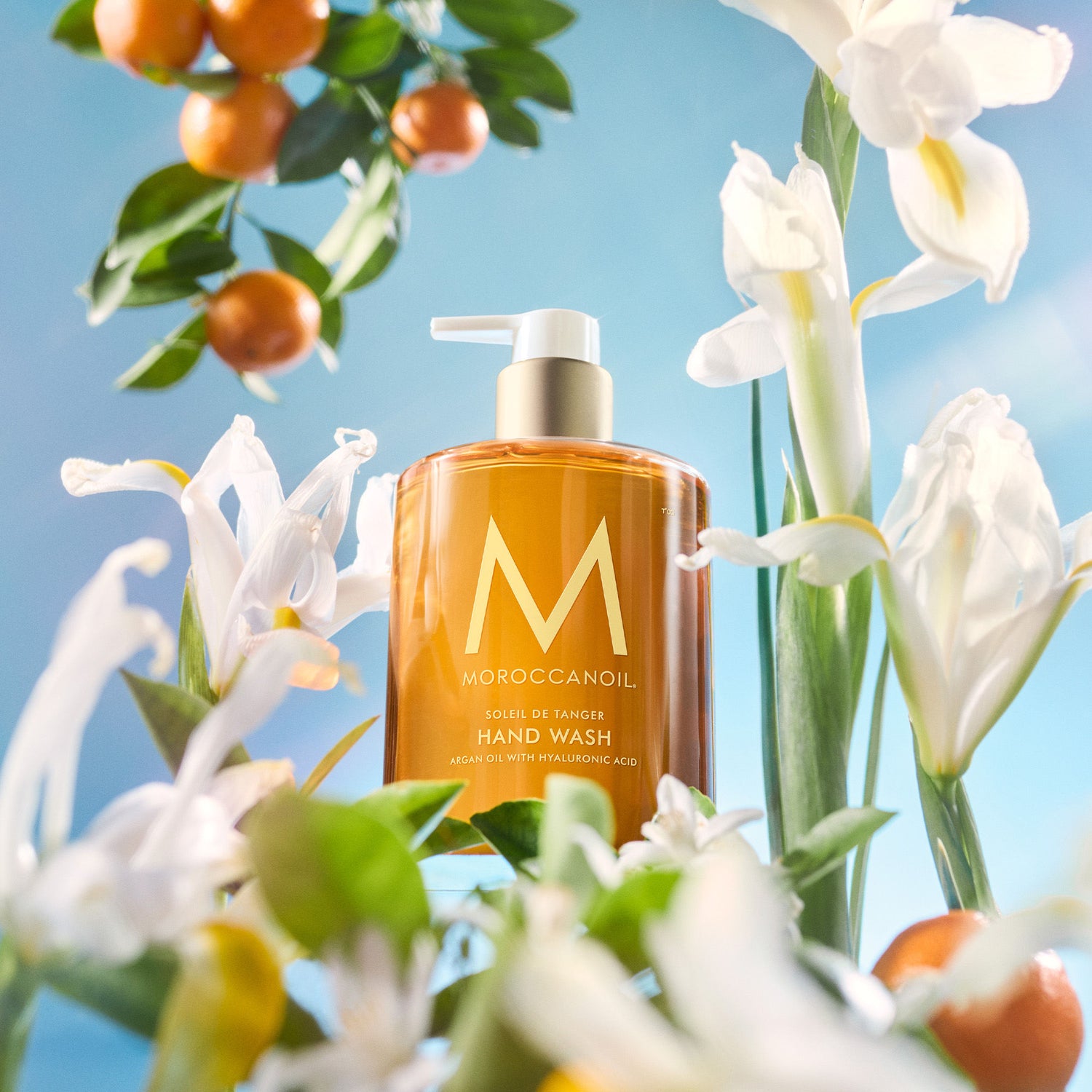 Lifestyle image of Moroccanoil Hand Wash Soleil de Tanger