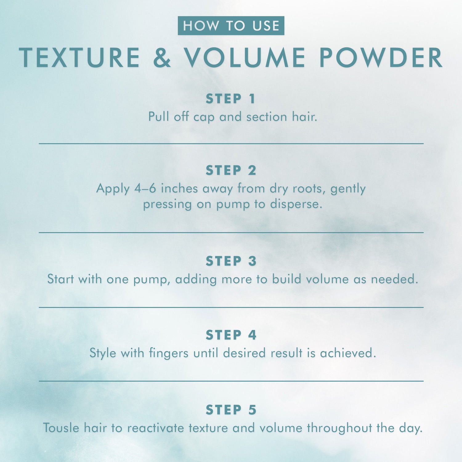 Information related to Moroccanoil Texture & Volume Hair Powder