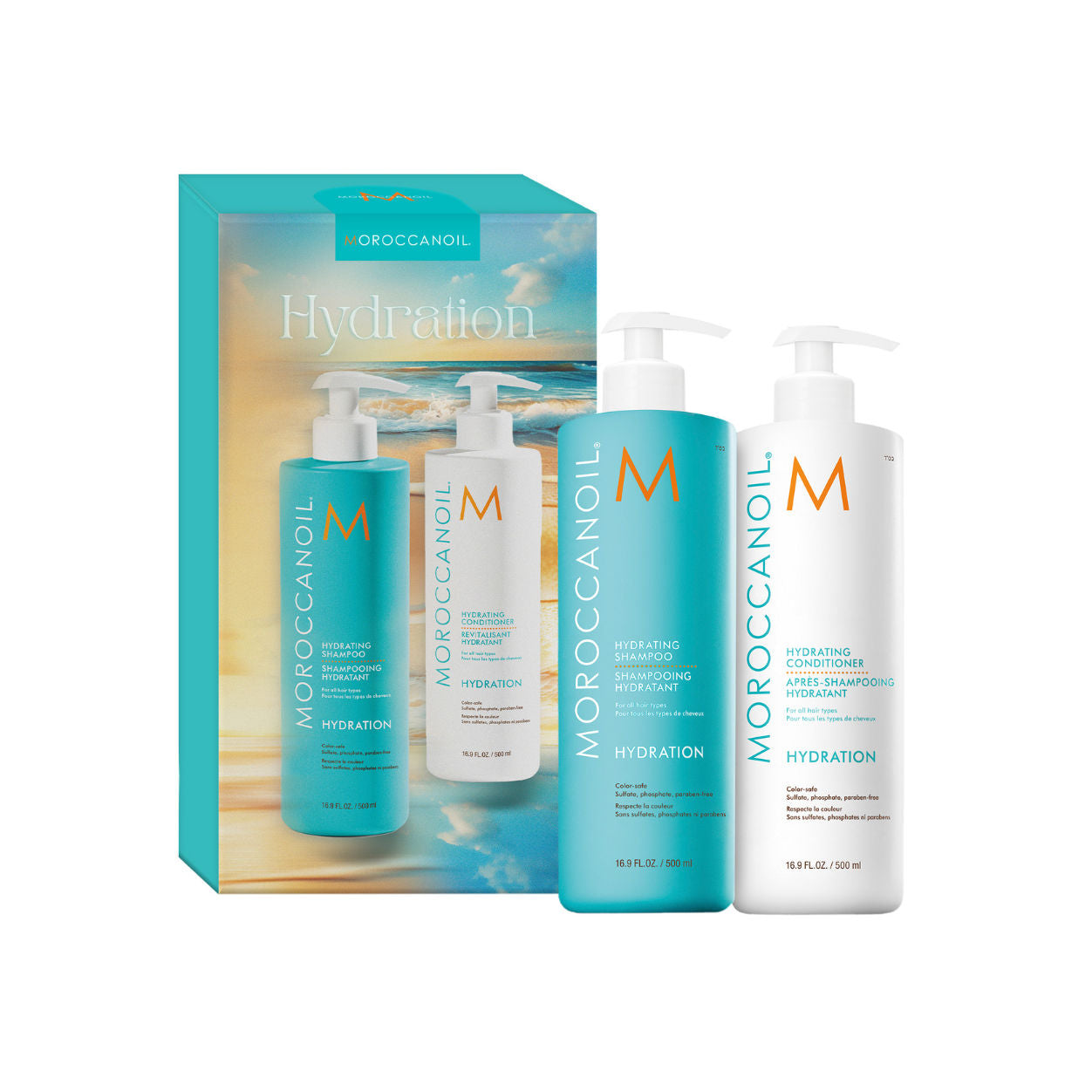 Moroccanoil Hydrating Shampoo & Conditioner Half-Liter Duo (Limited Edition) main image
