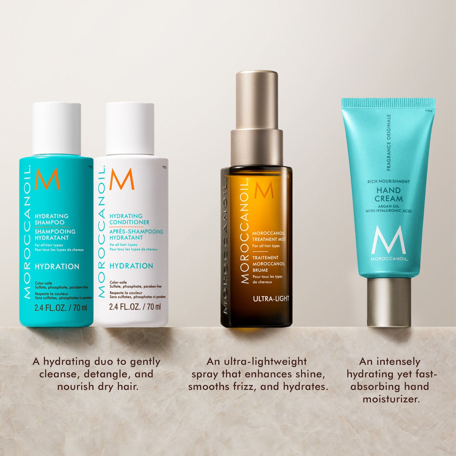 Information related to Moroccanoil Mini Hair Hydration Kit (Limited Edition)