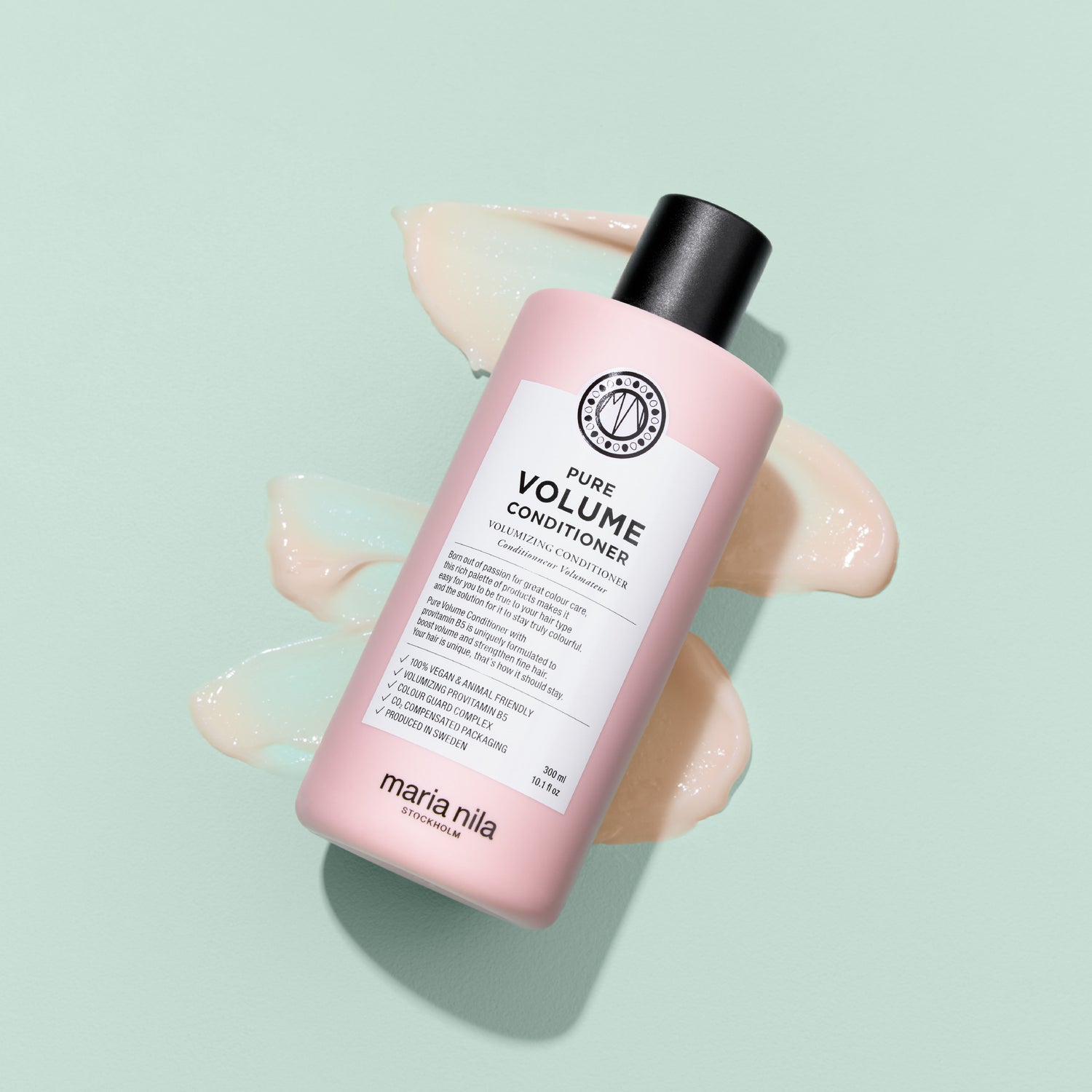 Image of an open Maria Nila Pure Volume Conditioner