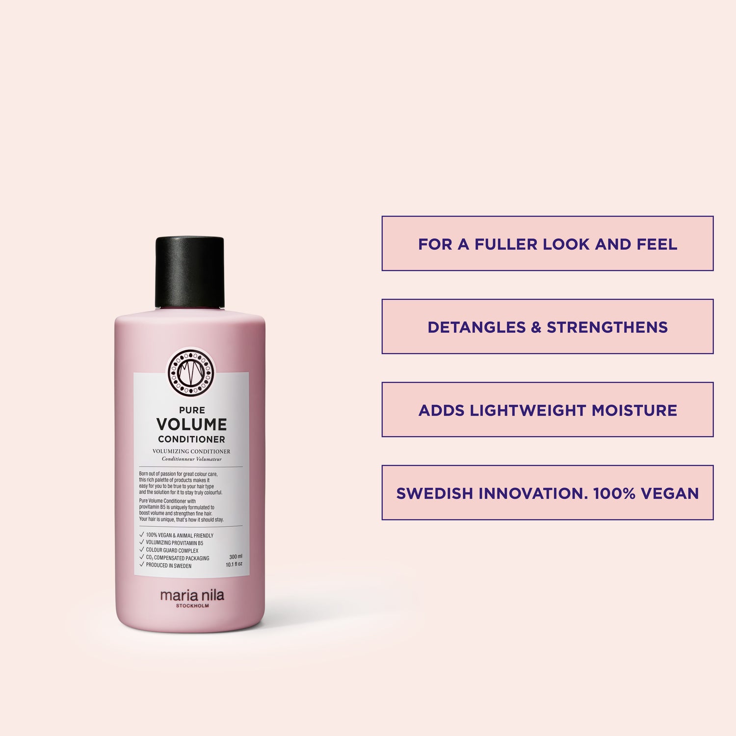 Information related to Maria Nila Pure Volume Conditioner