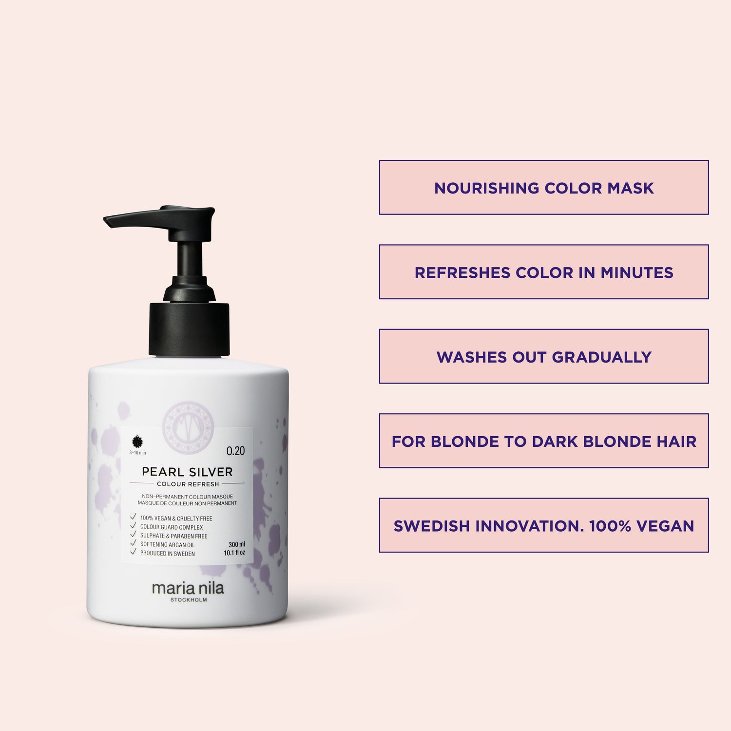 Information related to Maria Nila Colour Refresh Pearl Silver