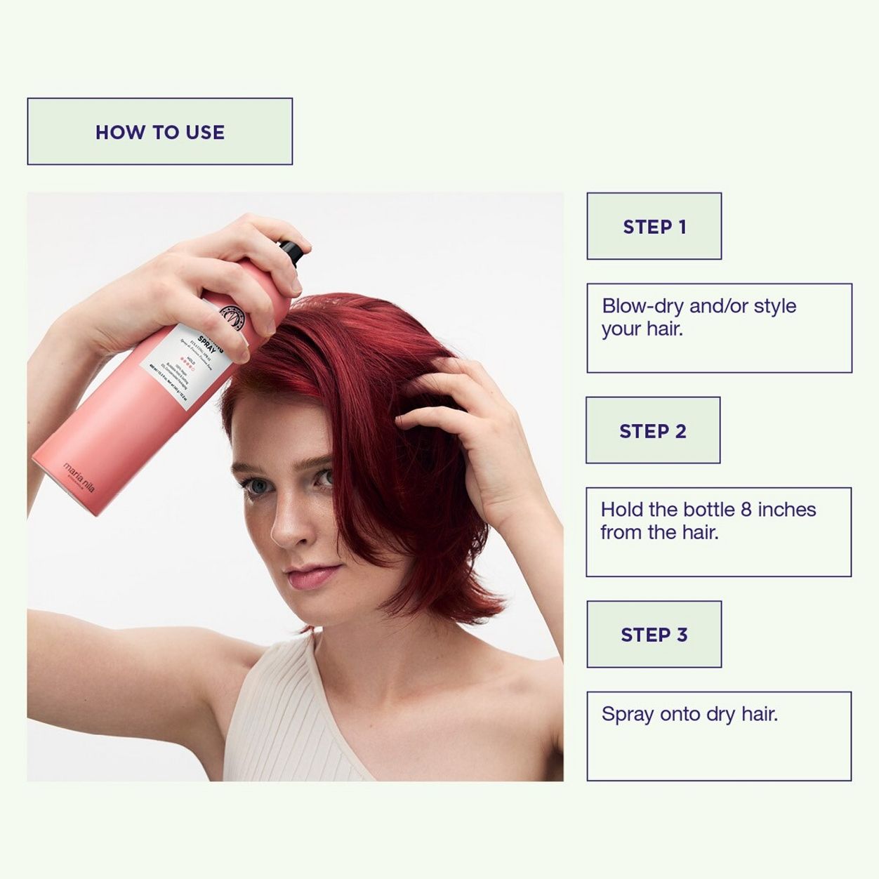 Information related to Maria Nila Finishing Spray