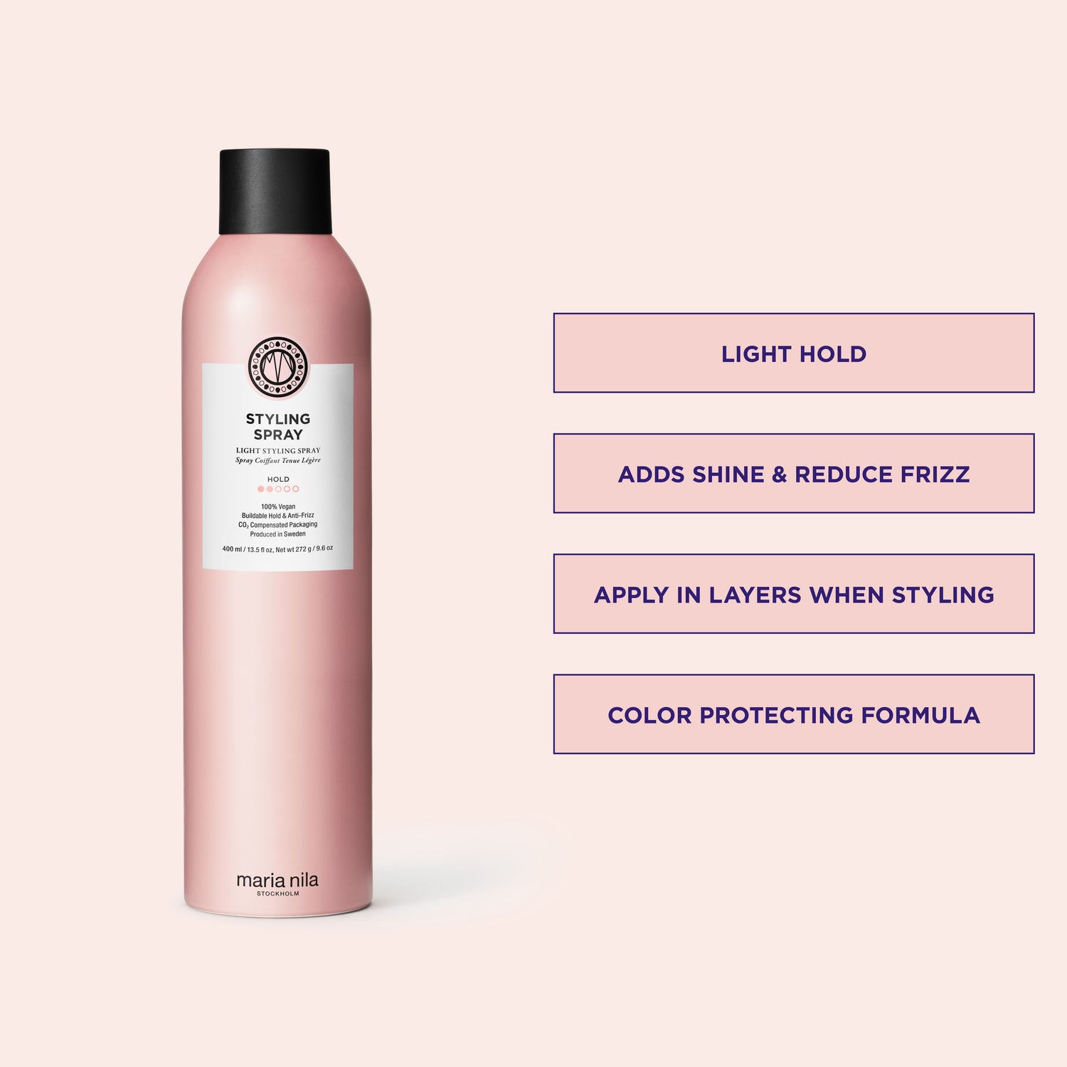 Information related to Maria Nila Styling Spray