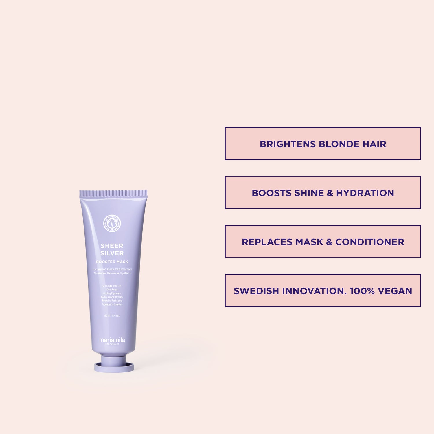 Information related to Maria Nila Sheer Silver Booster Mask
