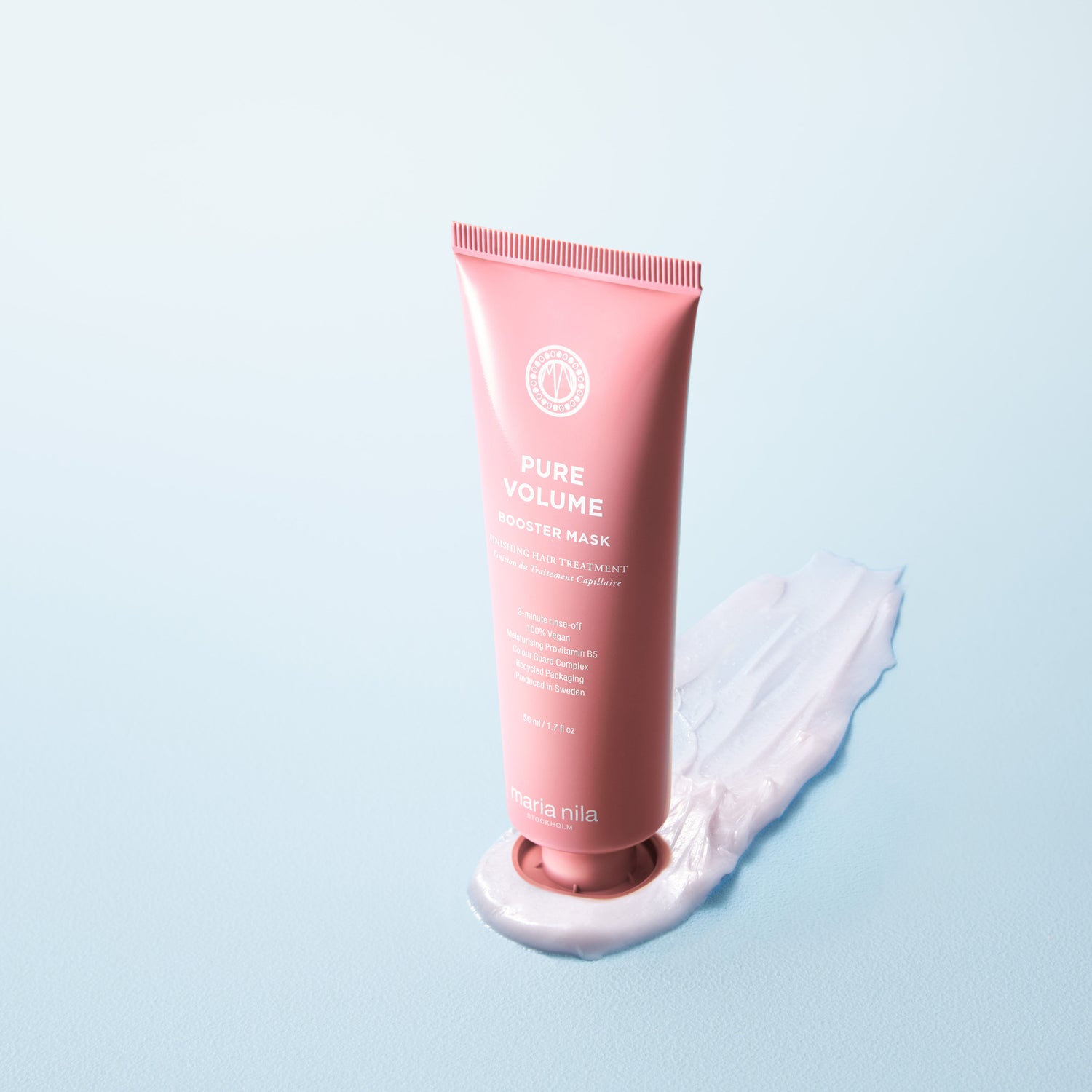 Image of an open Maria Nila Pure Volume Booster Masque