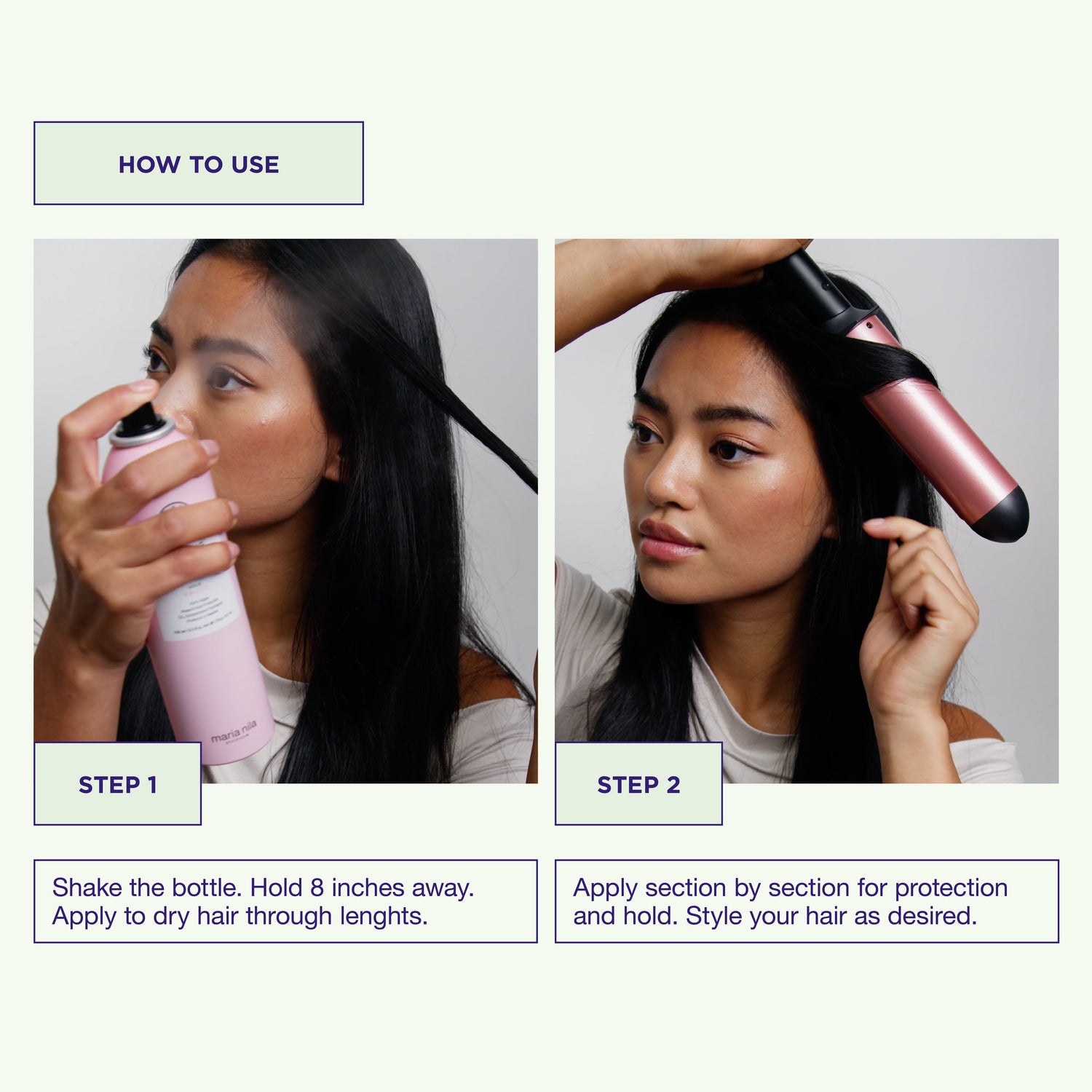 Information related to Maria Nila Shaping Heat Spray