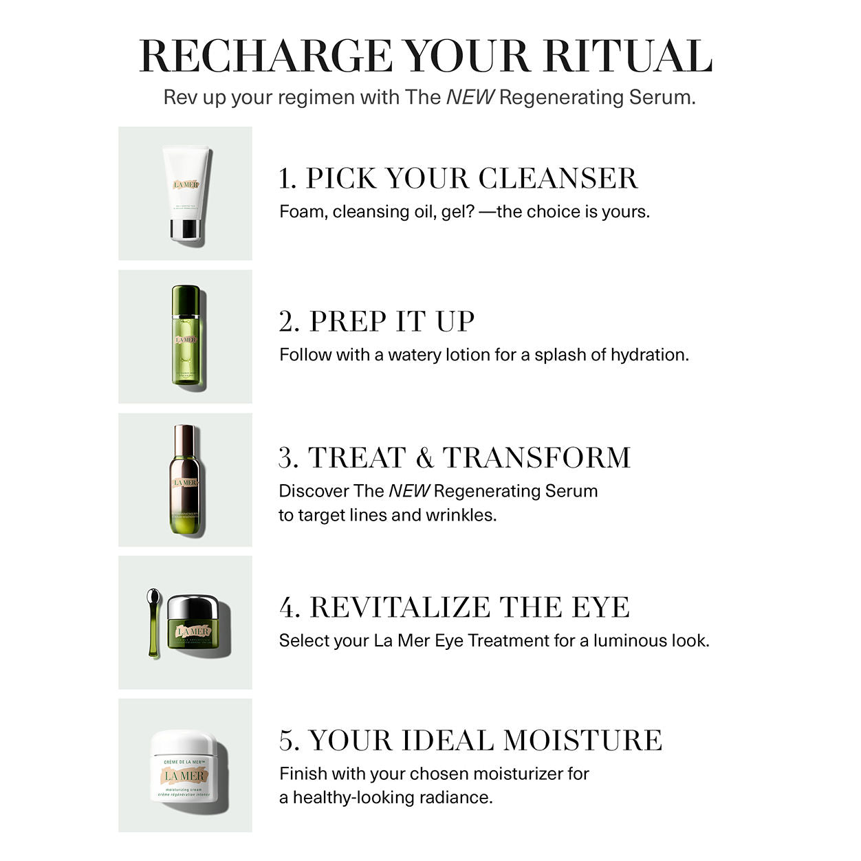 Lifestyle image of La Mer The Regenerating Serum