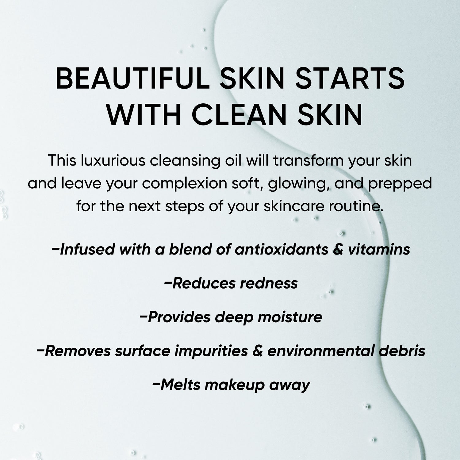 Information related to Trish McEvoy Instant Solutions Calming Cleansing Oil
