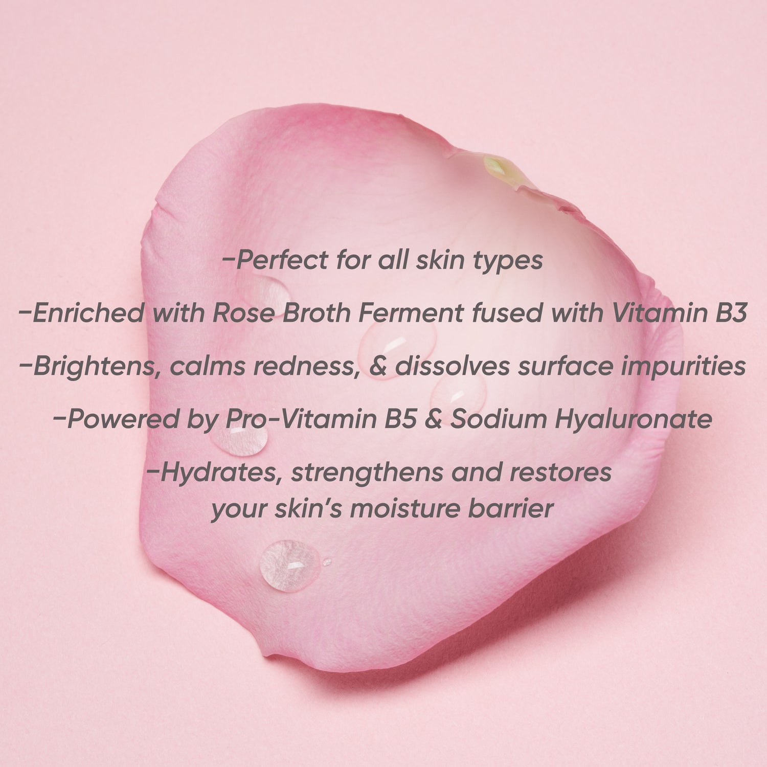 Information related to Trish McEvoy Instant Solutions Calming Rose Water Essence