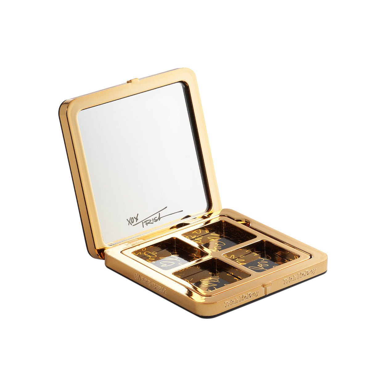 Image of an open Trish McEvoy Makeup Wardrobing Deluxe Refillable Compact 1