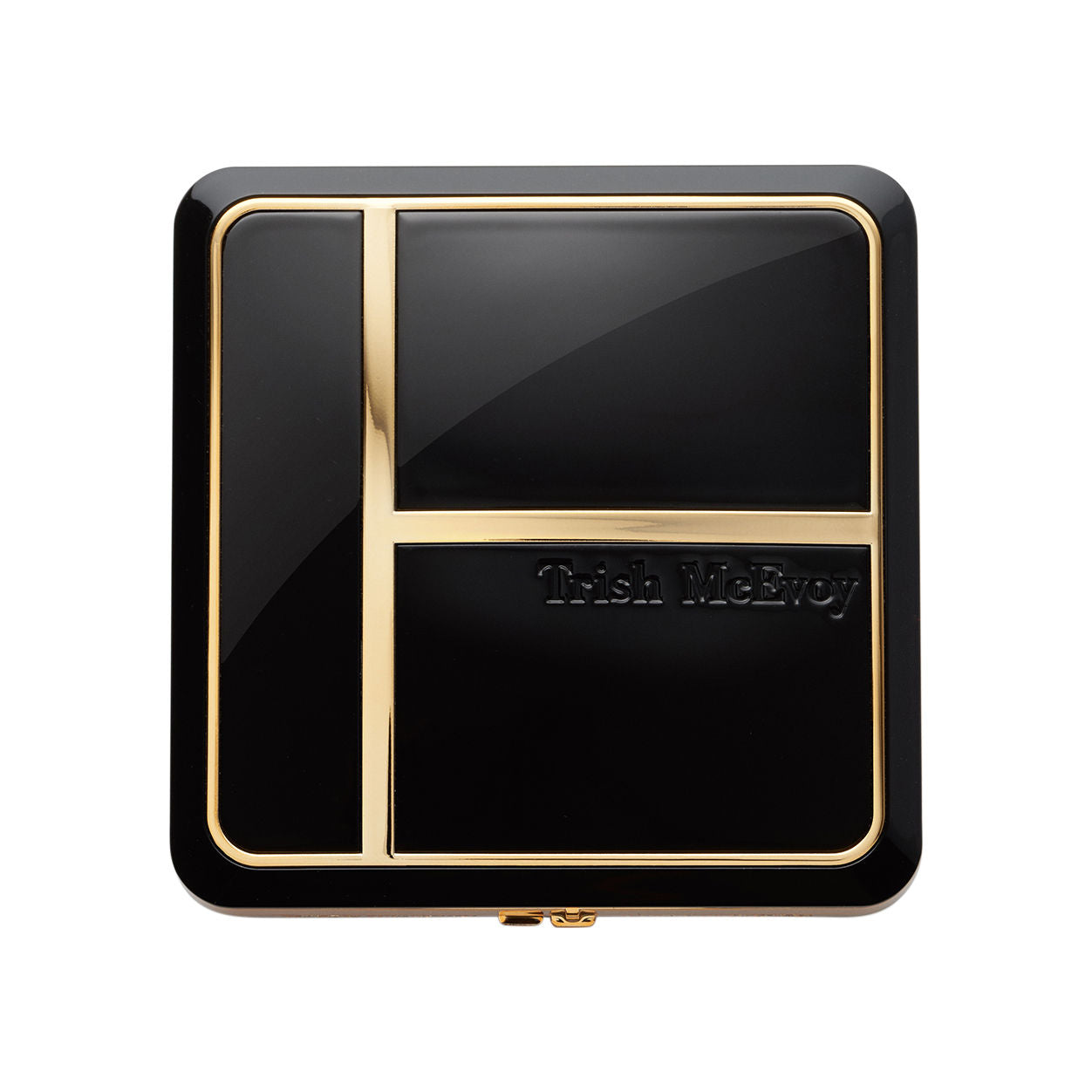 Image of a closed Trish McEvoy Makeup Wardrobing Deluxe Refillable Compact 1