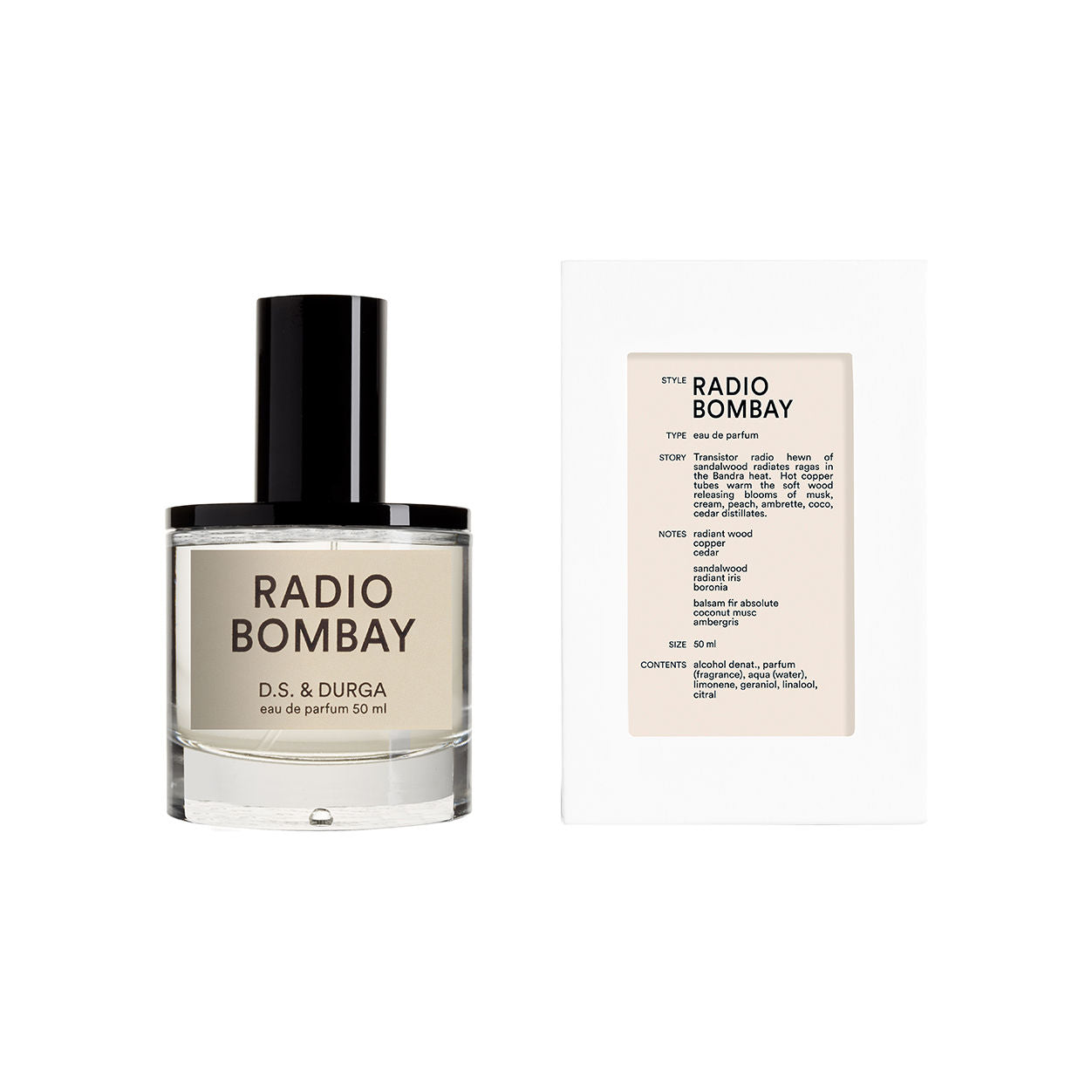 Image of the D.S. & Durga Radio Bombay Eau de Parfum box