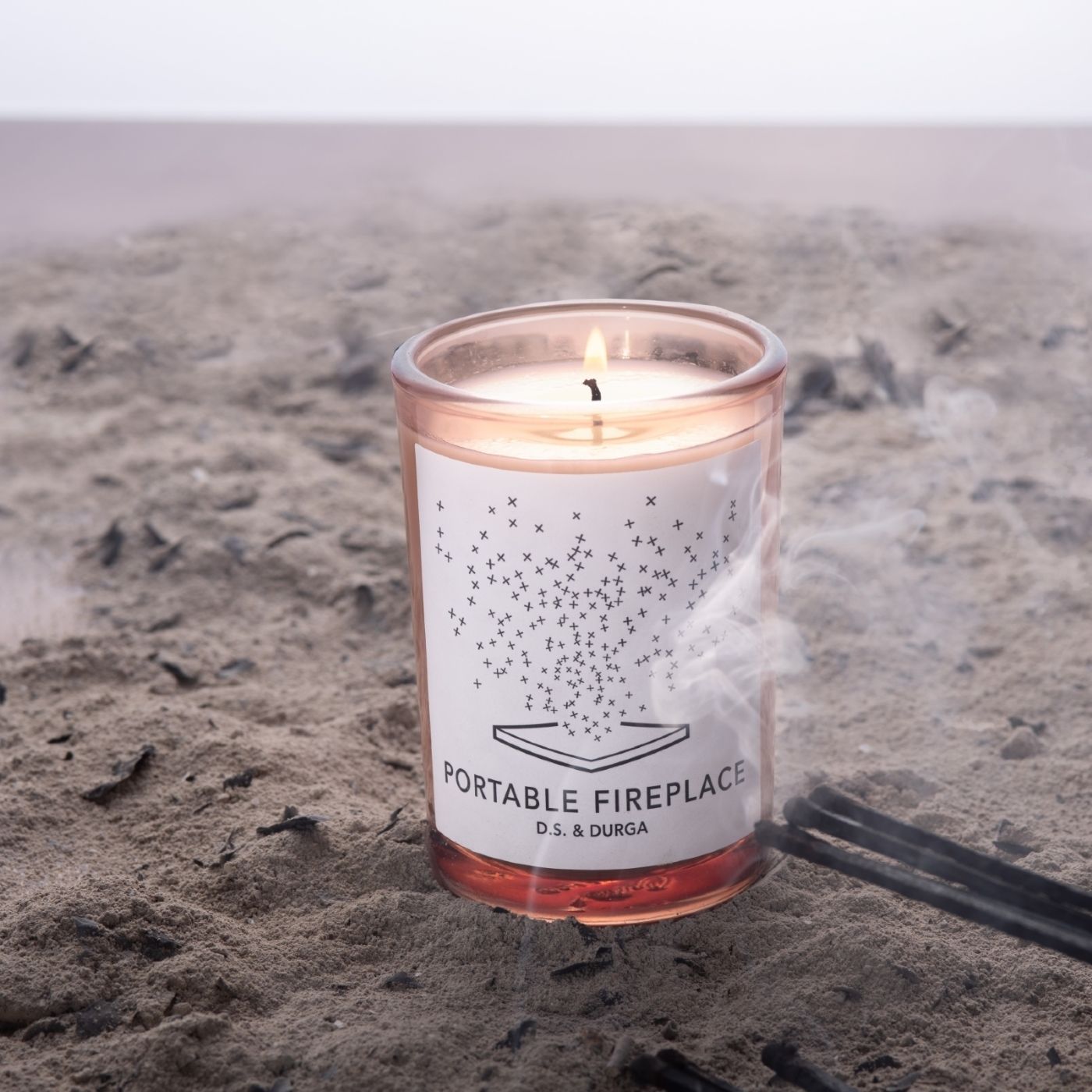 Lifestyle image of D.S. & Durga Portable Fireplace Candle