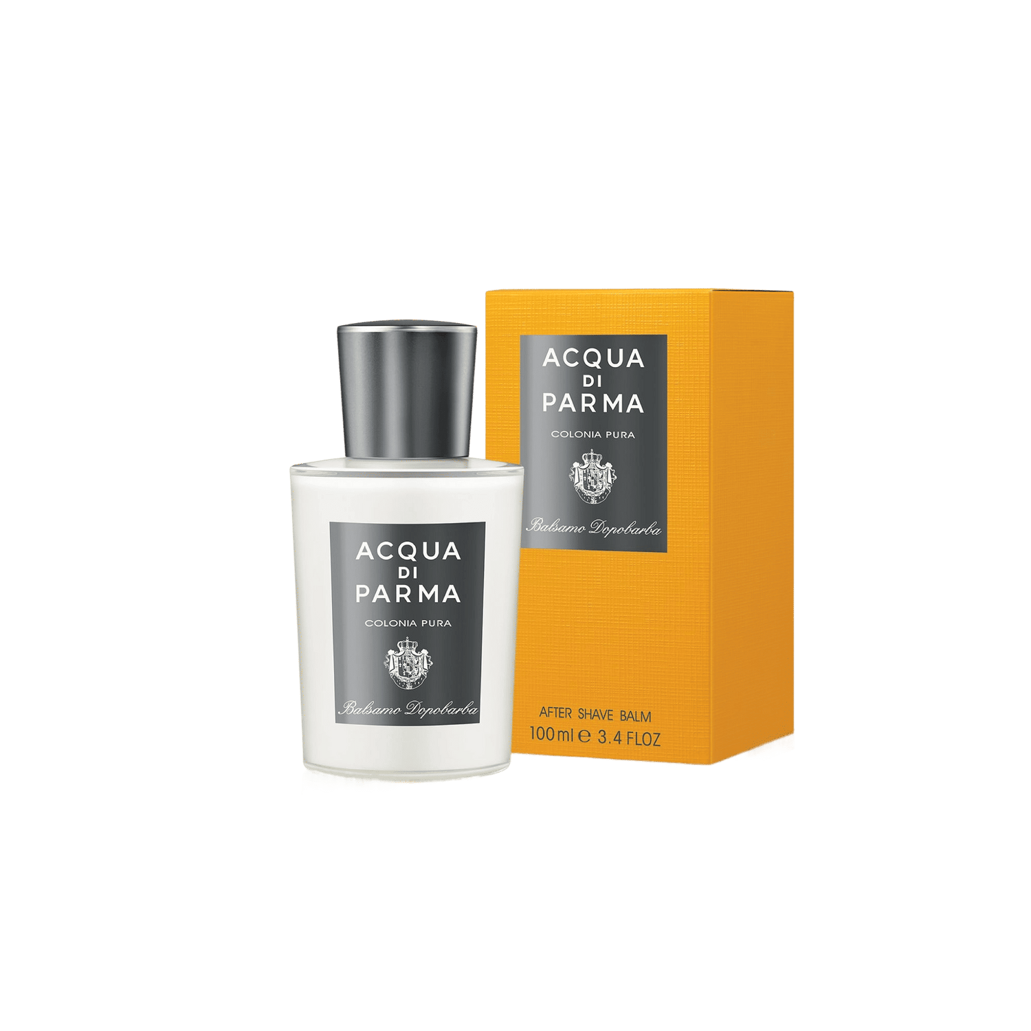 Image of an open Acqua di Parma Colonia Pura After Shave Balm
