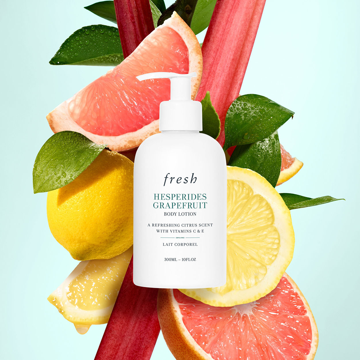 Lifestyle image of Fresh Hesperides Grapefruit Body Lotion