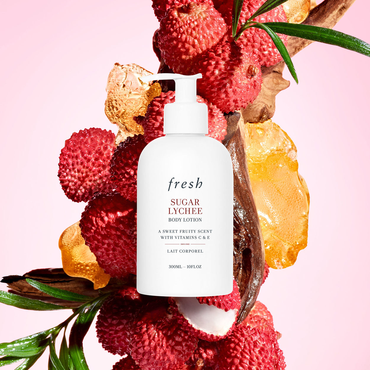Lifestyle image of Fresh Sugar Lychee Body Lotion