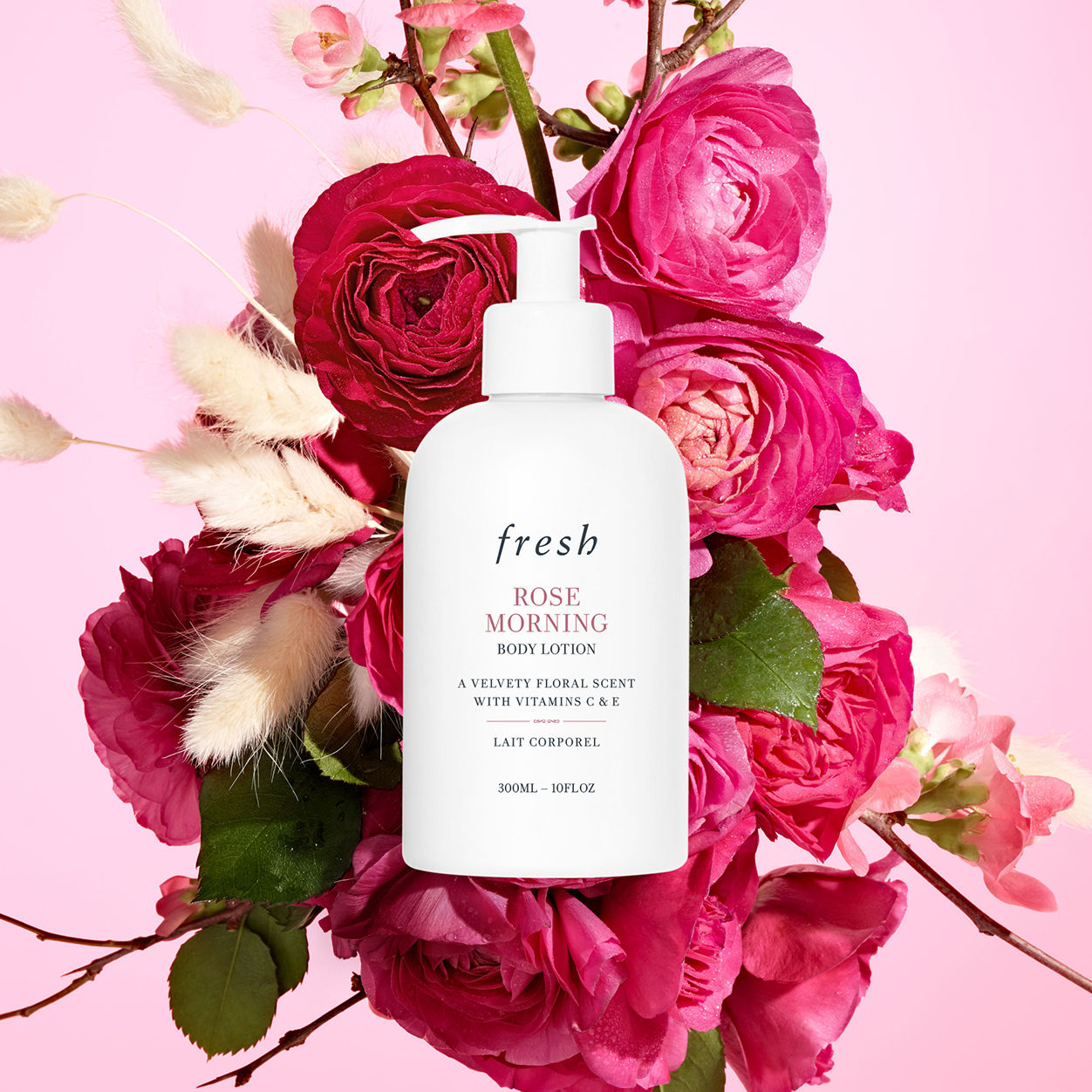 Lifestyle image of Fresh Rose Morning Body Lotion