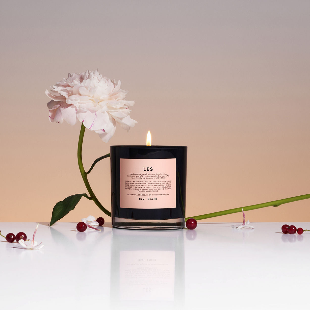 Lifestyle image of Boy Smells LES Candle