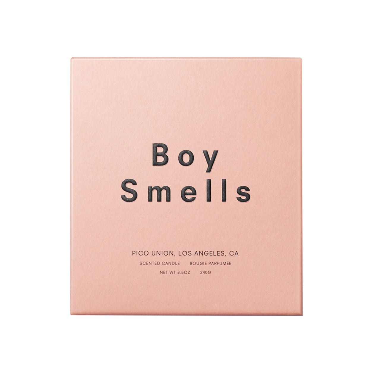Image of the Boy Smells Cedar Stack Candle box