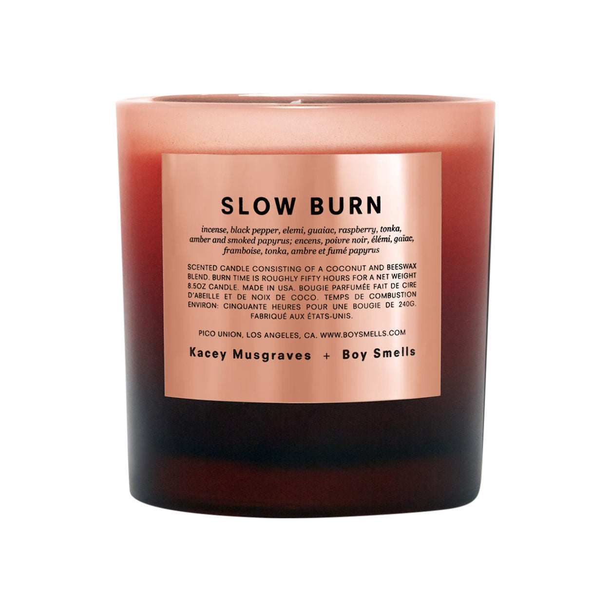 Boy Smells Slow Burn Candle main image