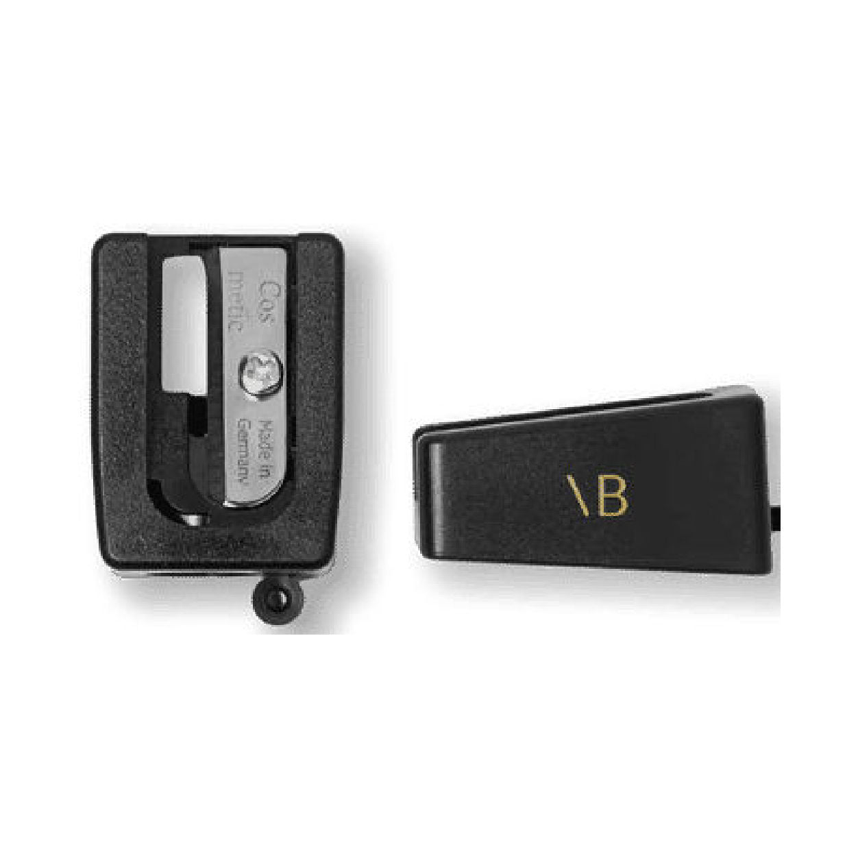 Image of an open Victoria Beckham Beauty Pencil Sharpener