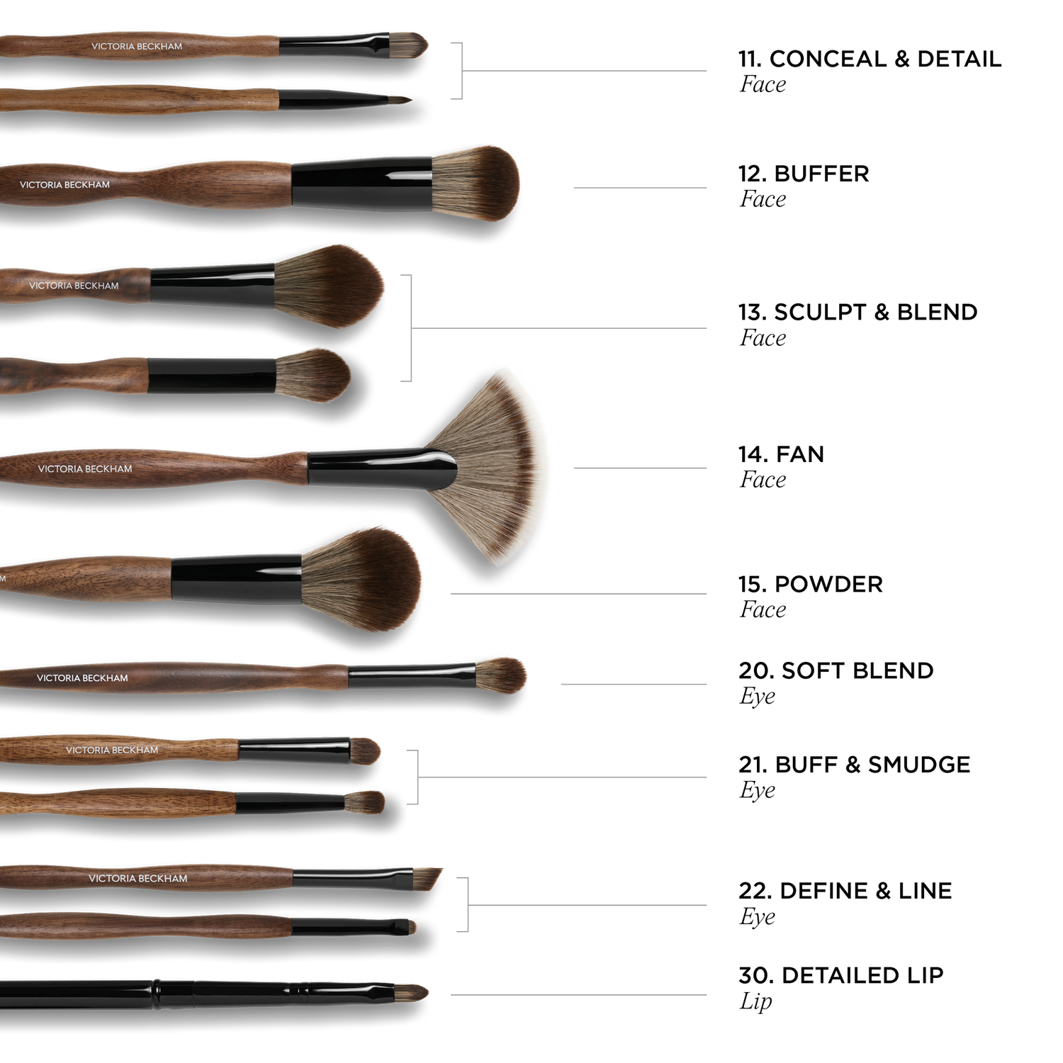Image of product in the same collection as Victoria Beckham Beauty Conceal and Detail Brush
