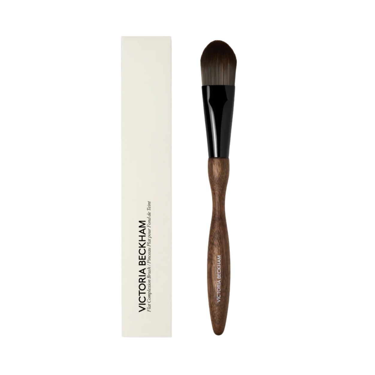 Image of the Victoria Beckham Beauty Flat Complexion Brush box