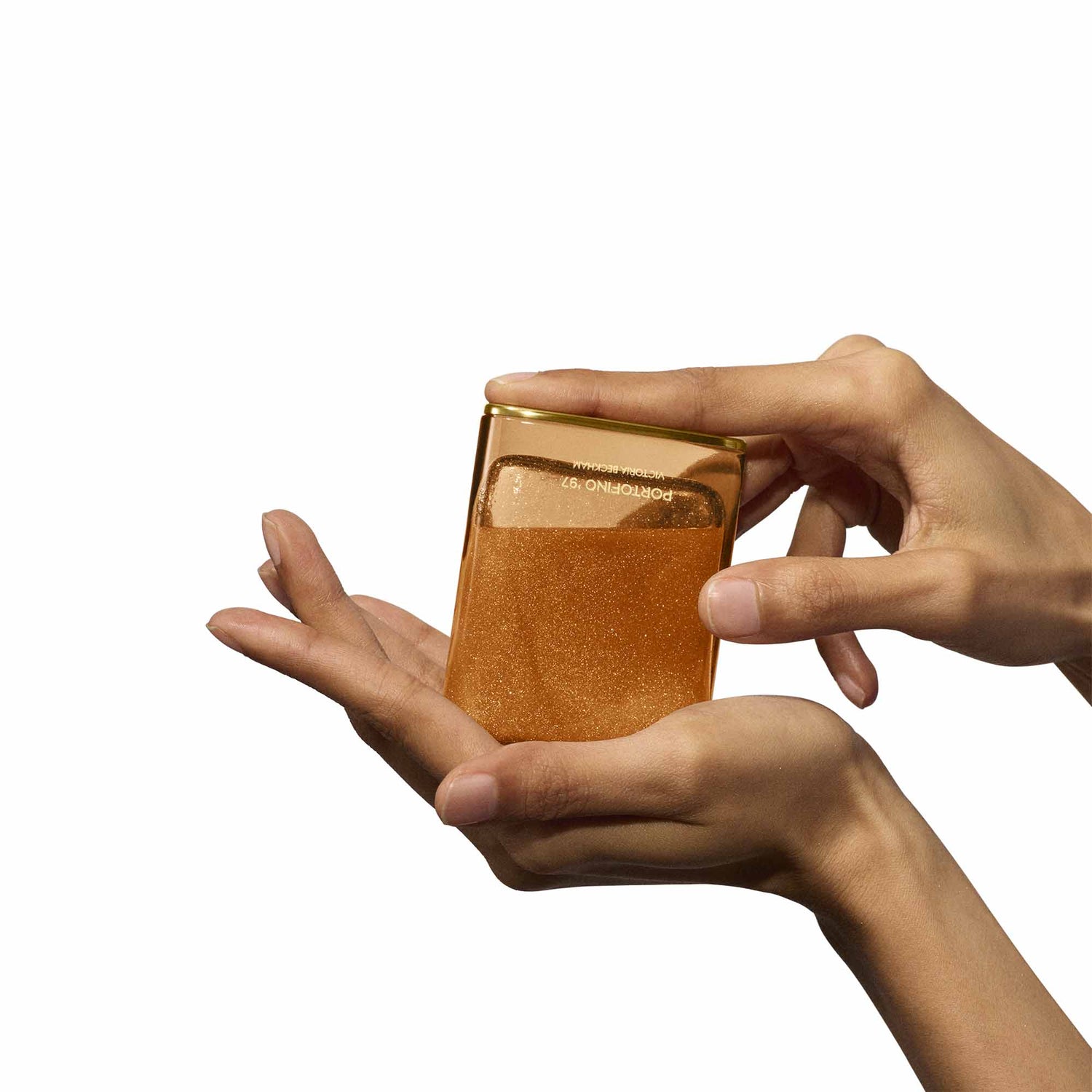 Lifestyle image of Victoria Beckham Beauty Portofino '97 Golden Shimmer Body Oil