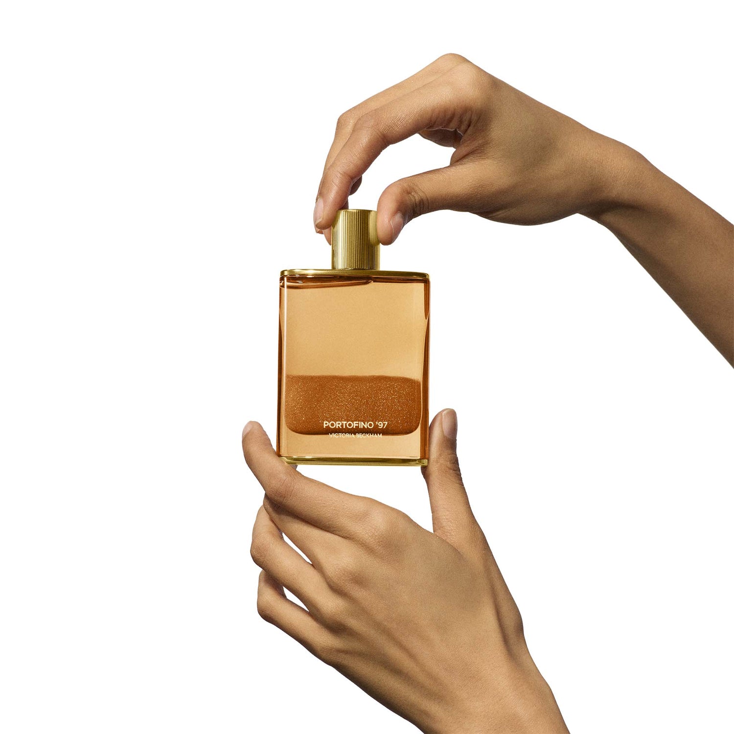 Lifestyle image of Victoria Beckham Beauty Portofino '97 Golden Shimmer Body Oil