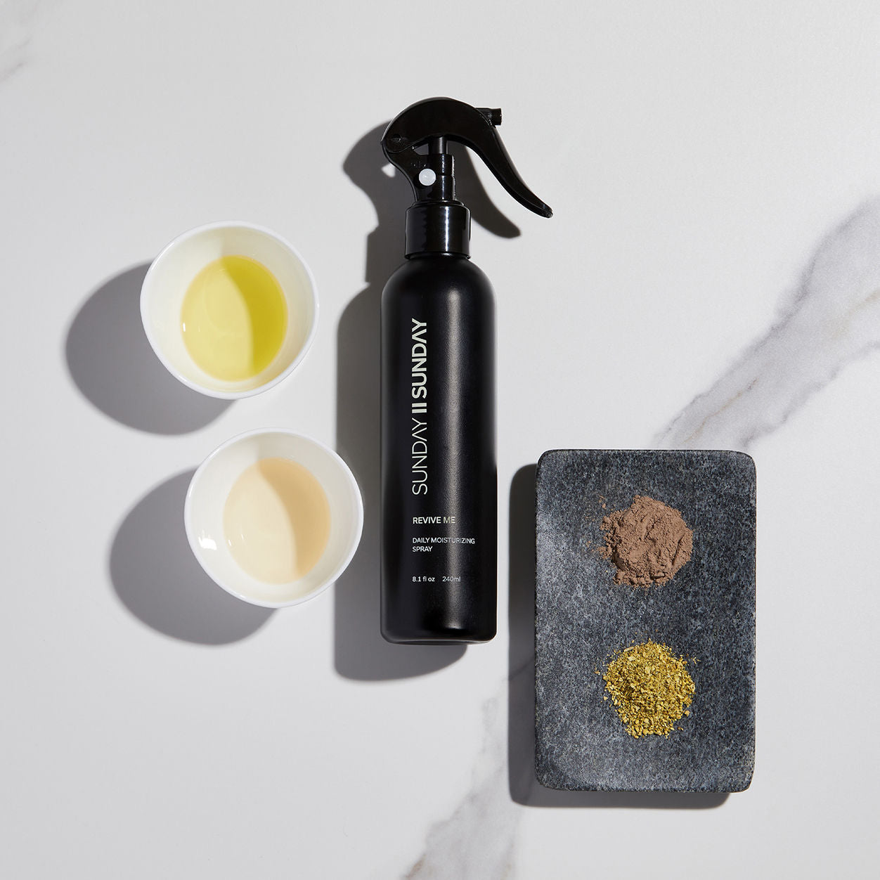 Lifestyle image of Sunday II Sunday Revive Me Daily Moisturizing Spray