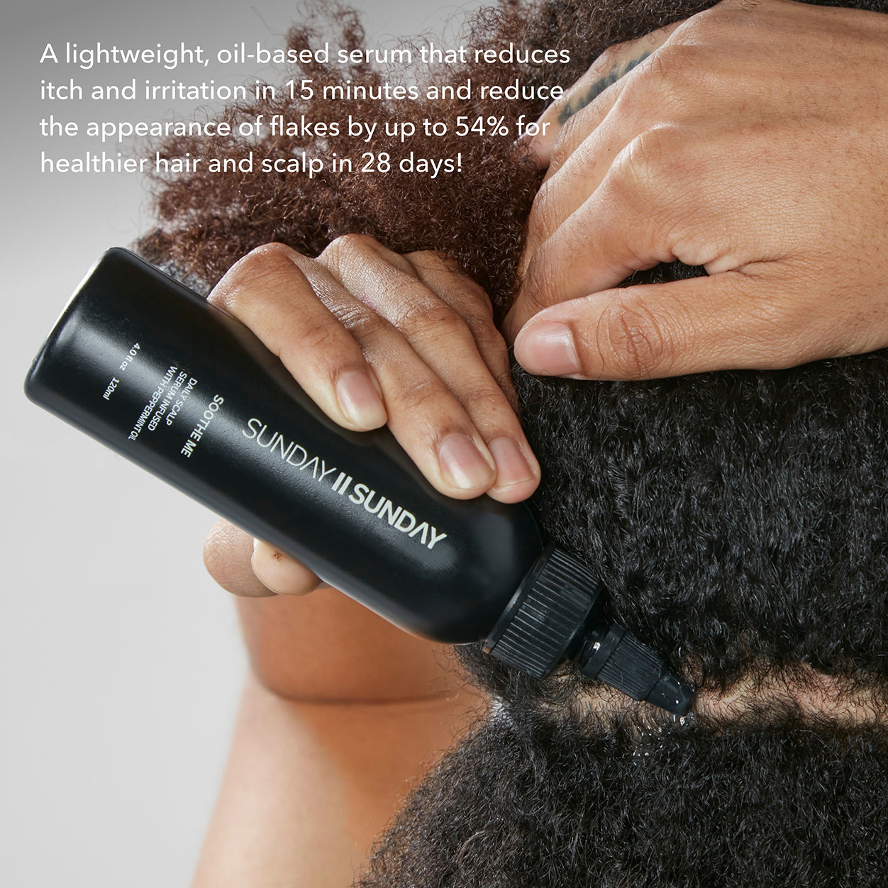 Information related to Sunday II Sunday Soothe Me Dry Scalp Relief Serum