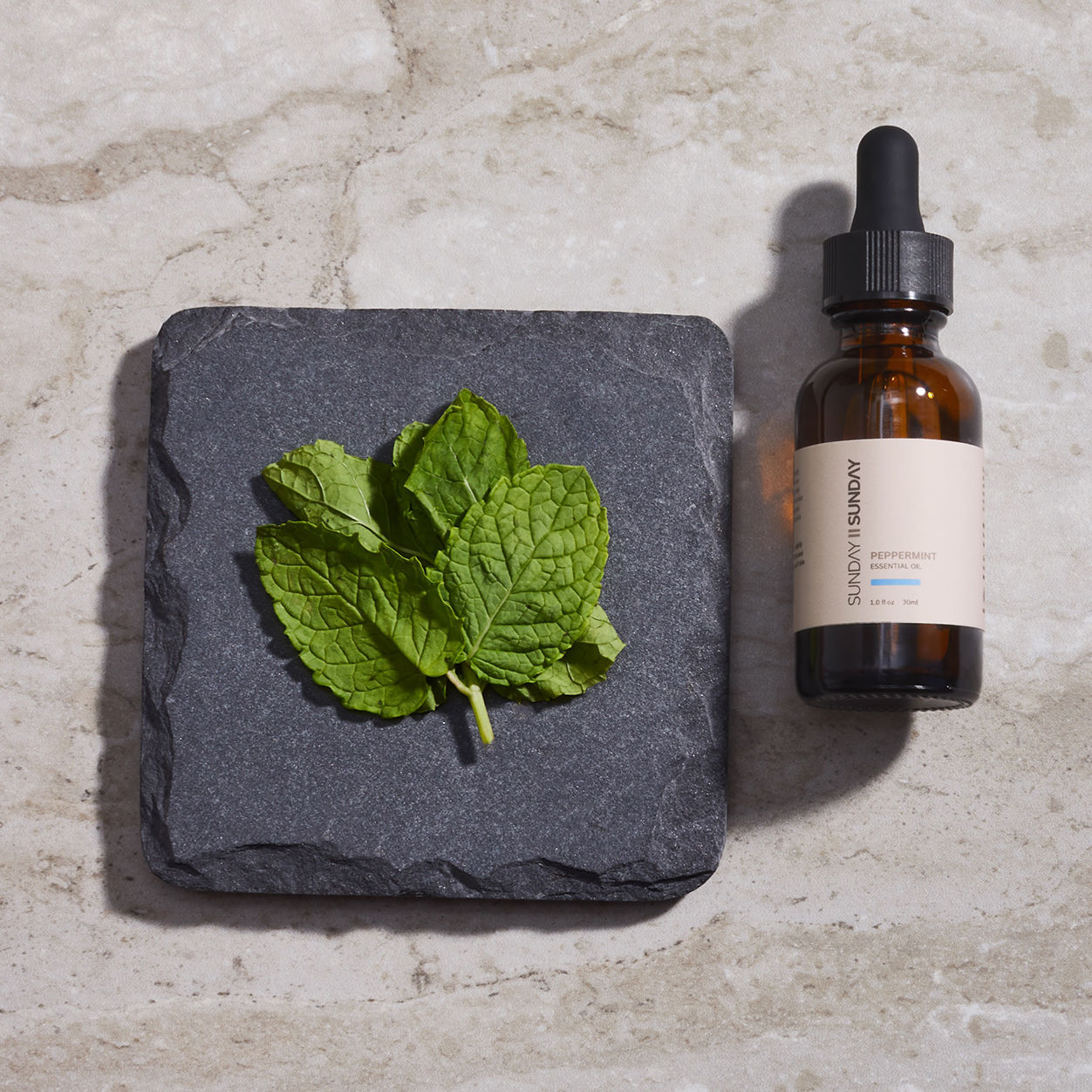 Lifestyle image of Sunday II Sunday Peppermint Essential Oil