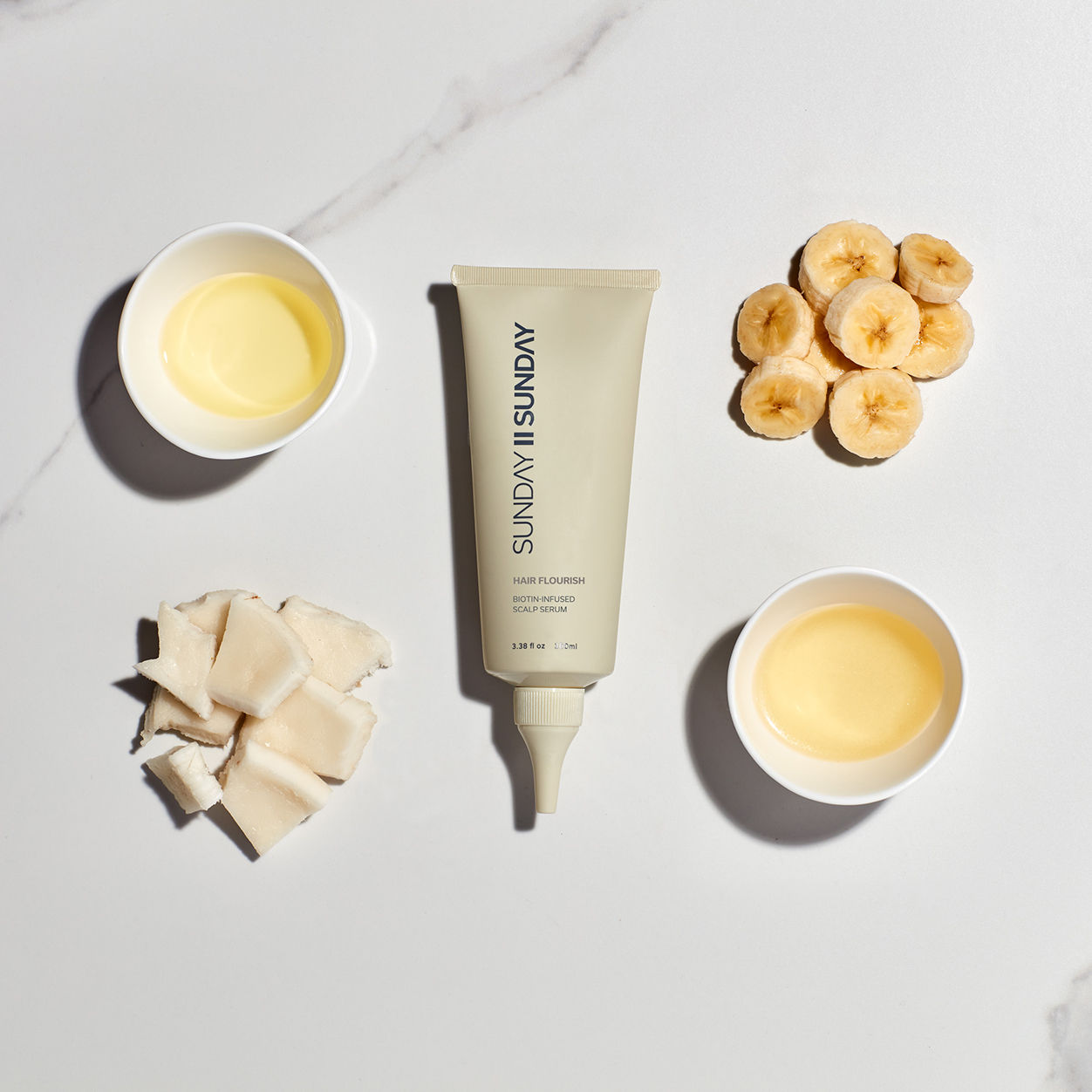 Lifestyle image of Sunday II Sunday Edge Flourish Overnight Nourishing Oil-Based Serum