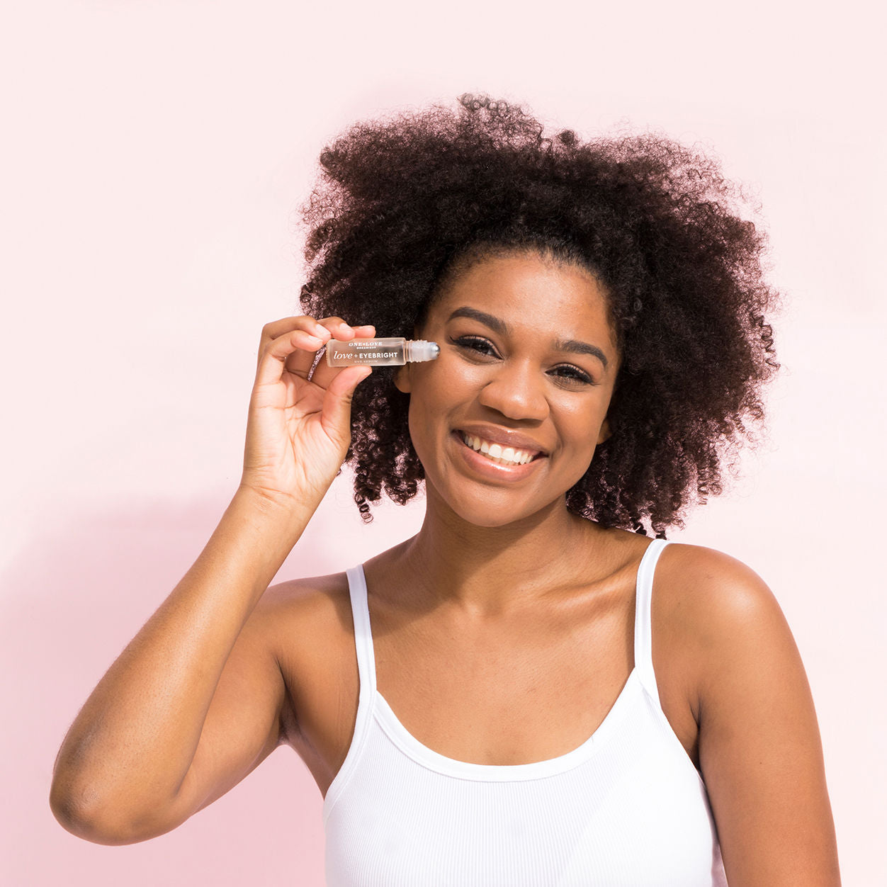 Model image of One Love Organics Love + Eyebright Eye Serum