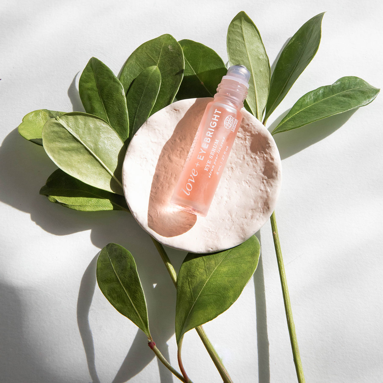 Lifestyle image of One Love Organics Love + Eyebright Eye Serum