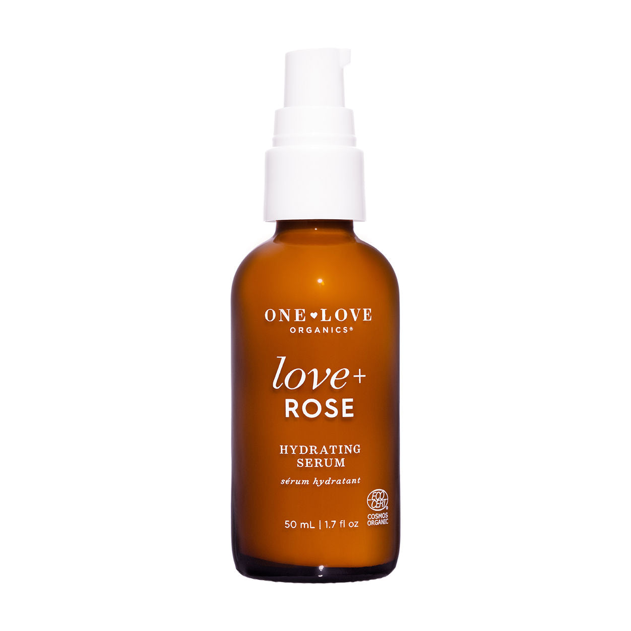 One Love Organics Love + Rose Hydrating Serum main image