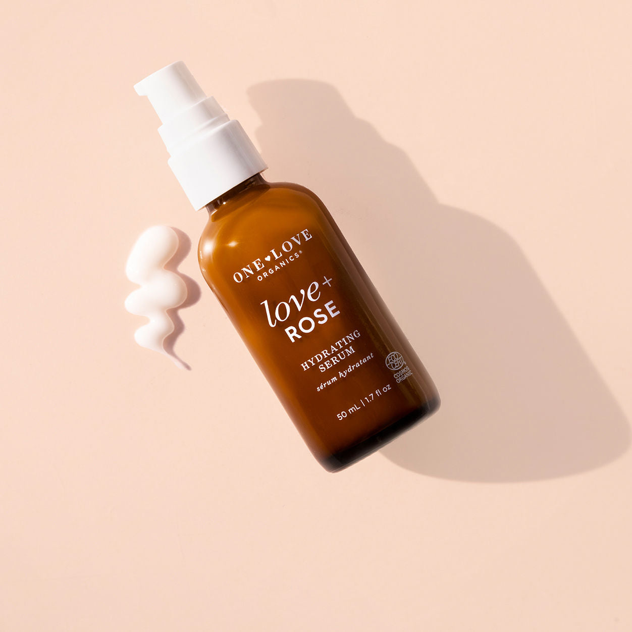 Lifestyle image of One Love Organics Love + Rose Hydrating Serum