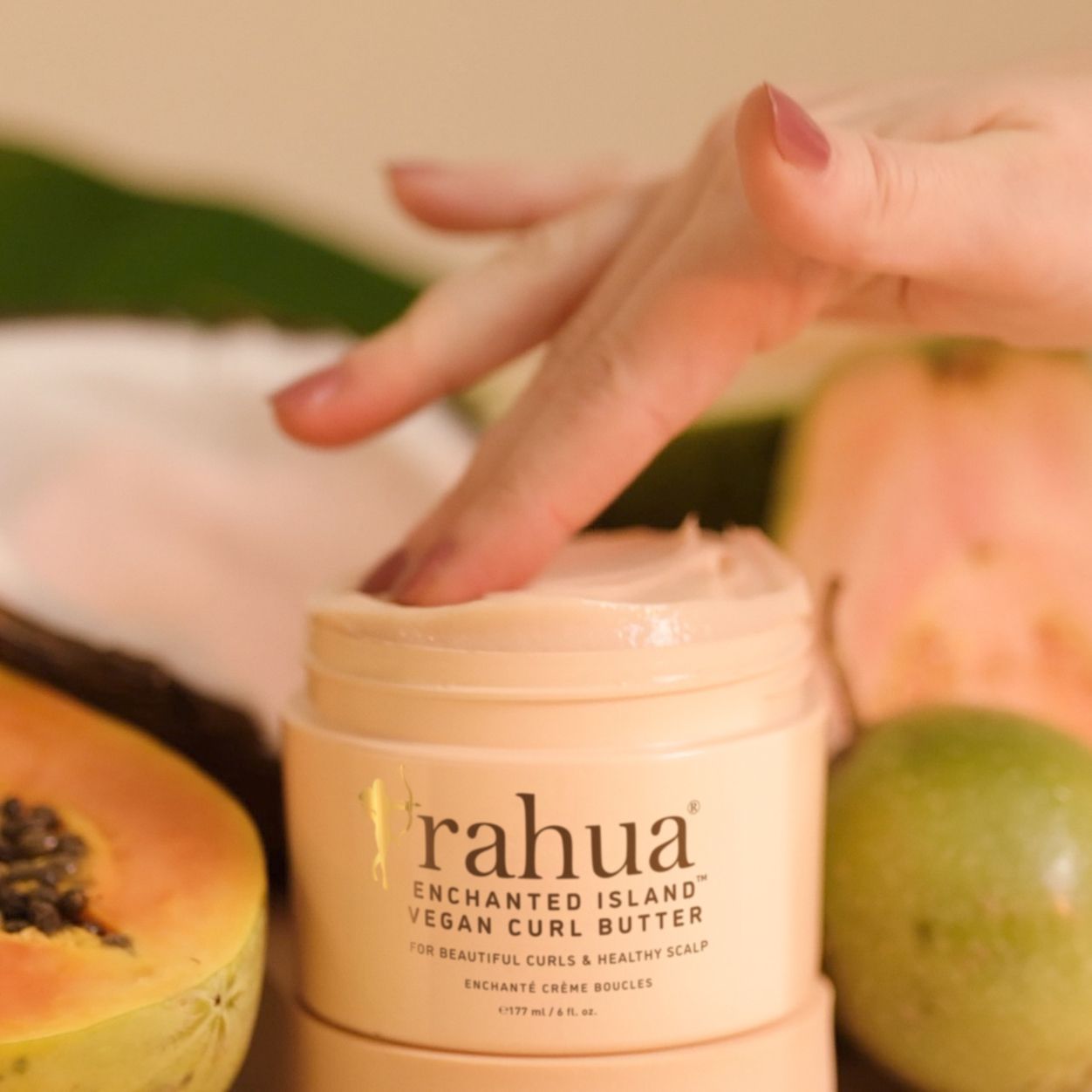 Swatch image of Rahua Enchanted Island Vegan Curl Butter