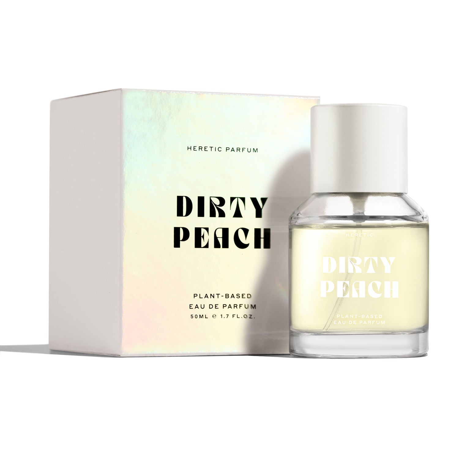 Image of the Heretic Dirty Peach Eau de Parfum box